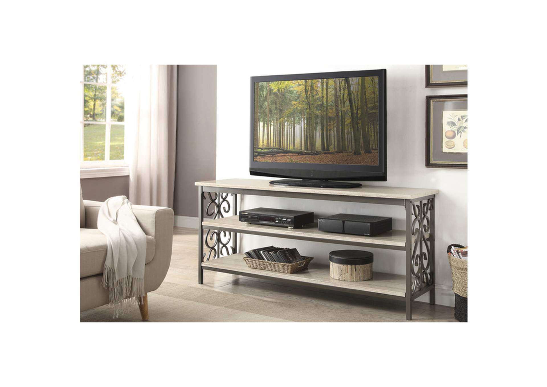 Fairhope TV Stand/Sofa Table,Homelegance