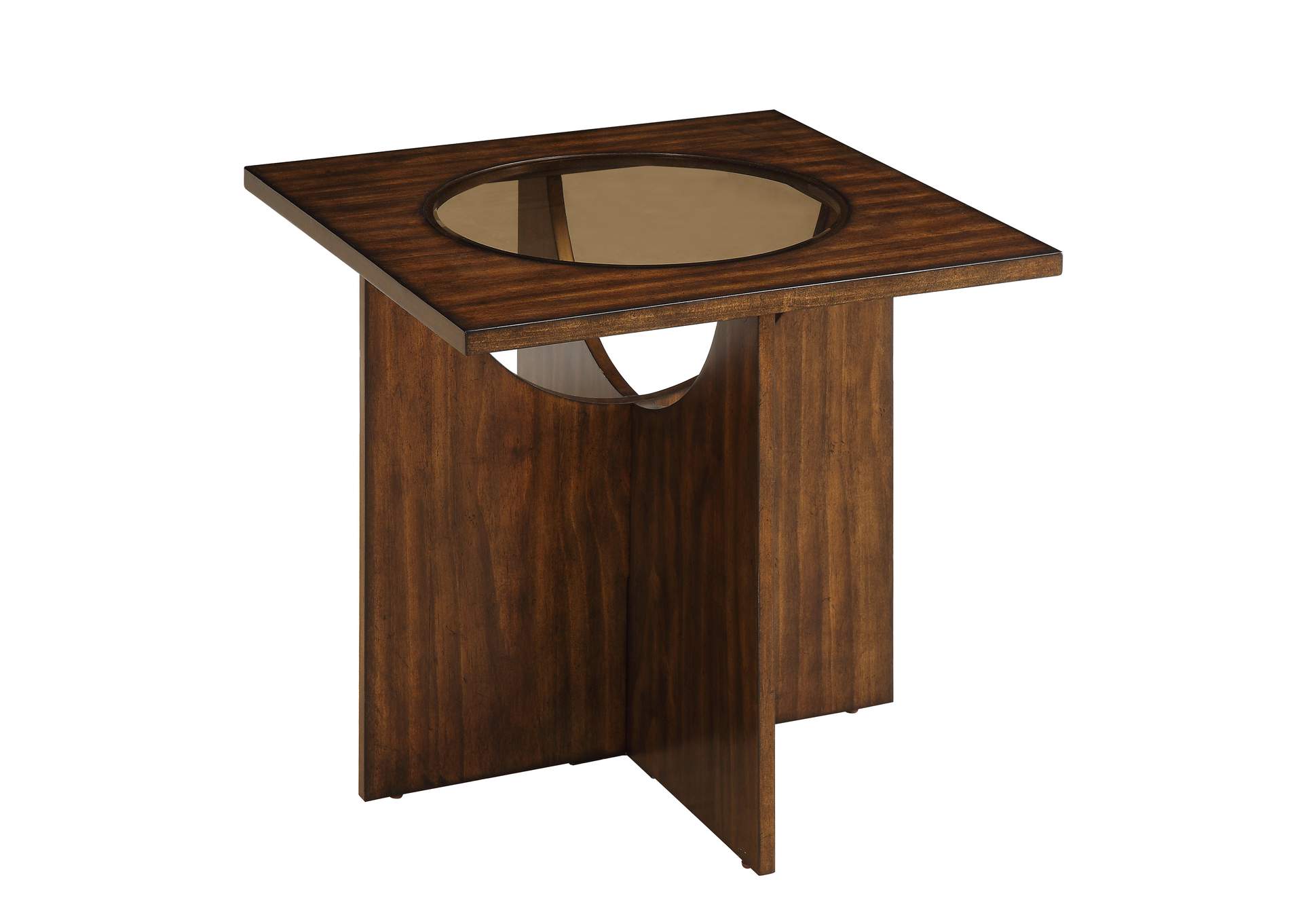 Brown End Table,Homelegance