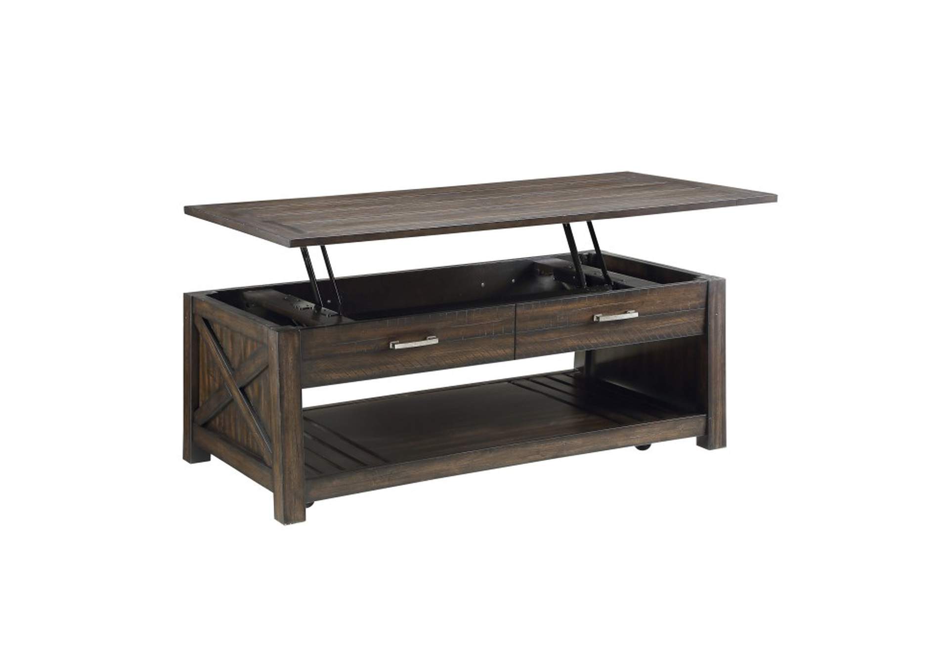 Traine Lift Top Cocktail Table,Homelegance