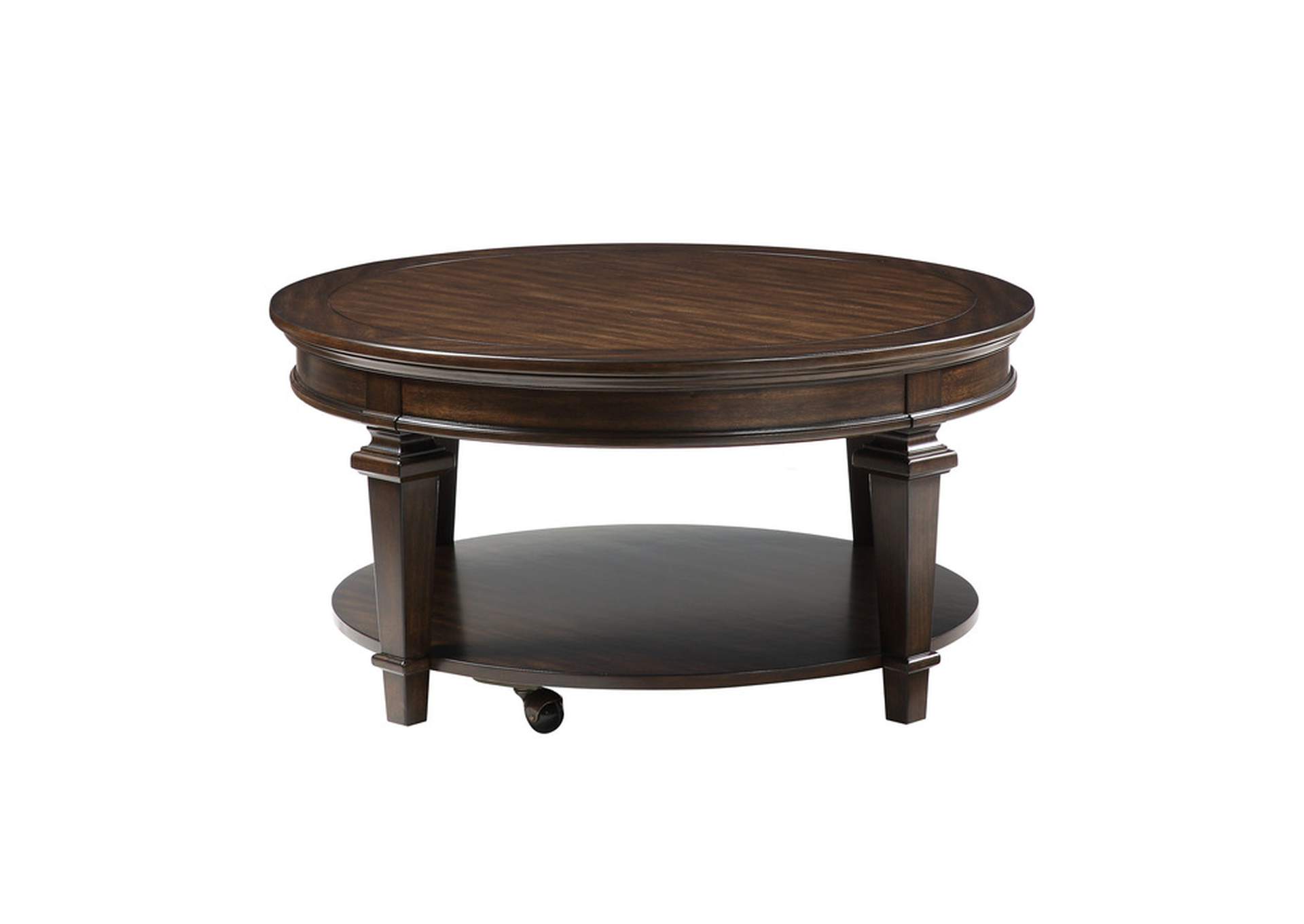 Tobias Round Cocktail Table,Homelegance