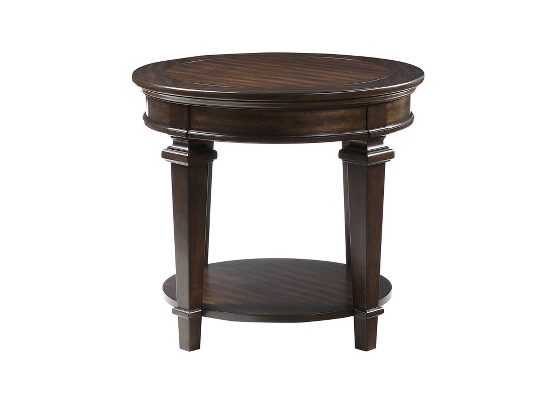 Tobias Round End Table,Homelegance