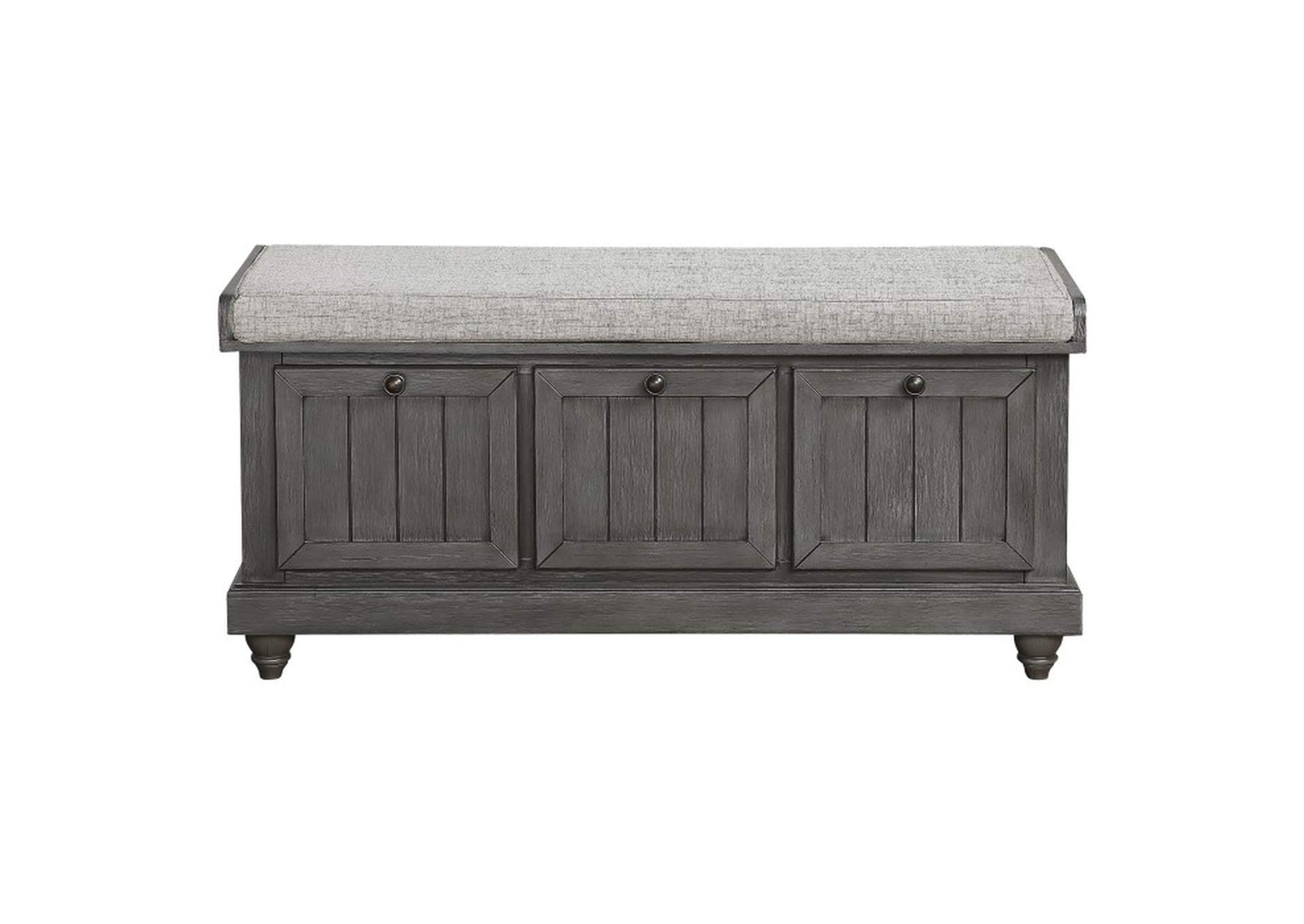 Woodwell Lift Top Storage Bench,Homelegance