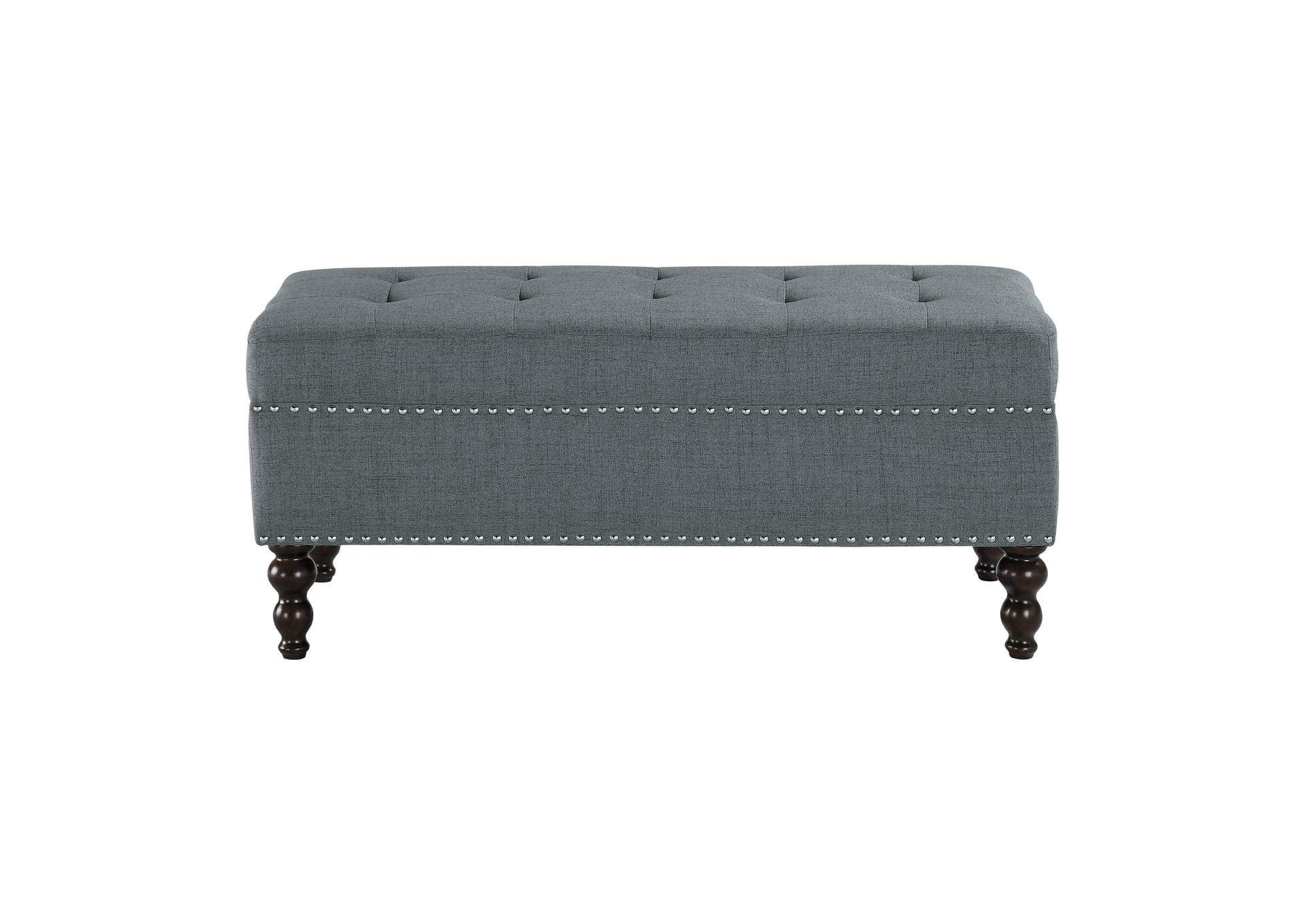 Dark Gray Bench,Homelegance