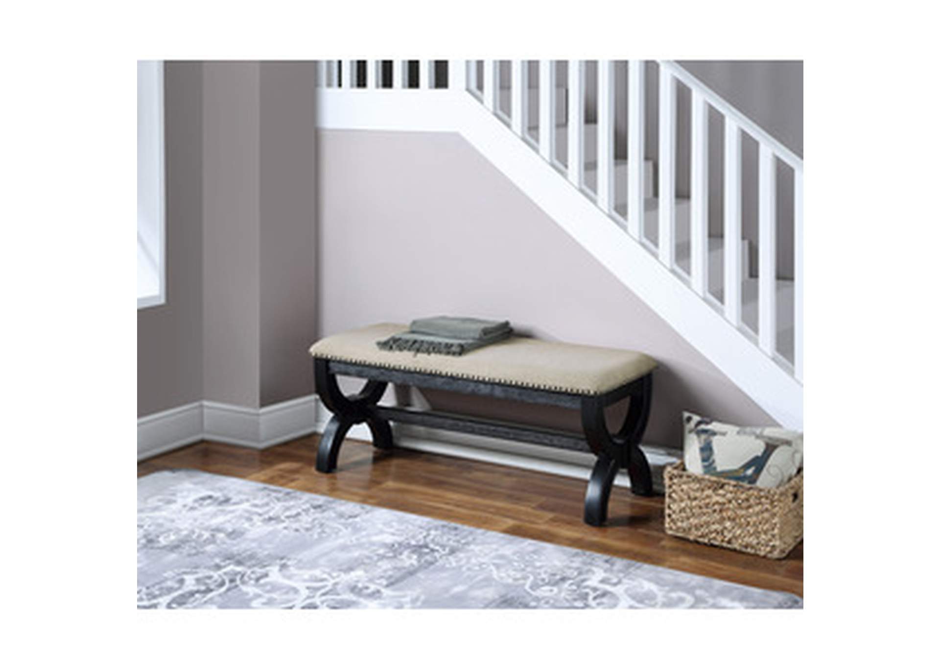 Palmyra Bench,Homelegance