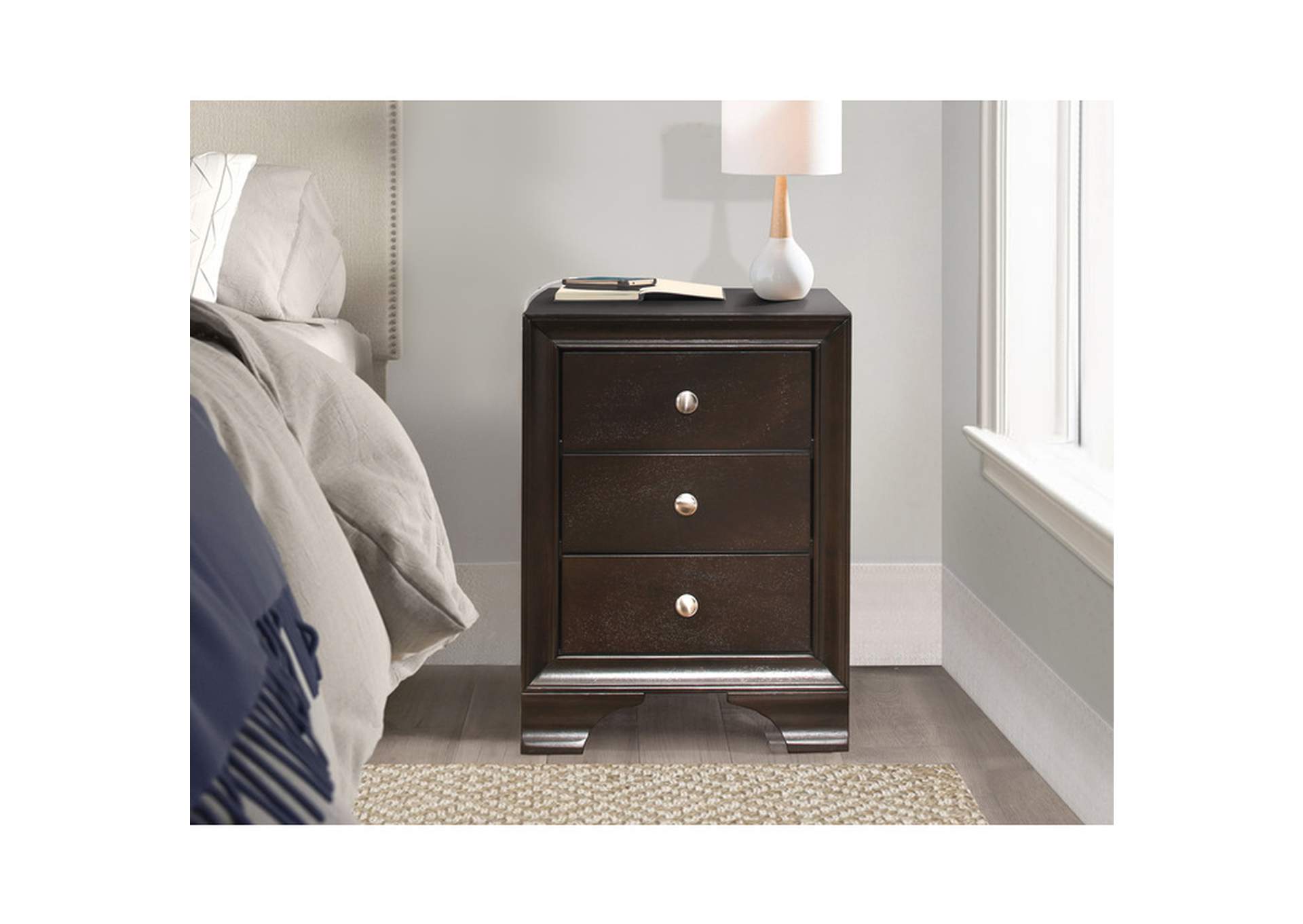 Centralia Night Stand,Homelegance