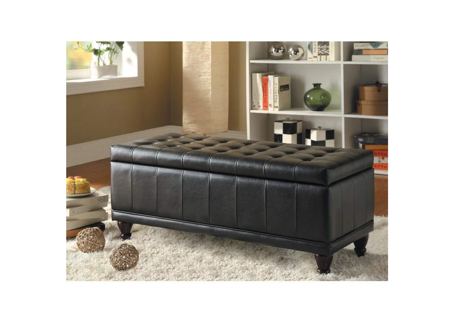 Afton Lift Top Storage Bench Cohen's Furniture New Castle, DE