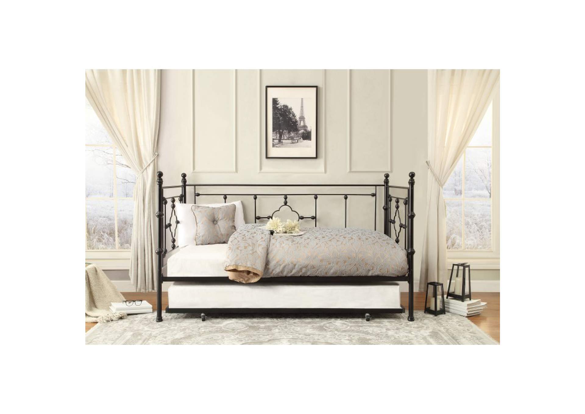 Auberon Daybed with Trundle,Homelegance