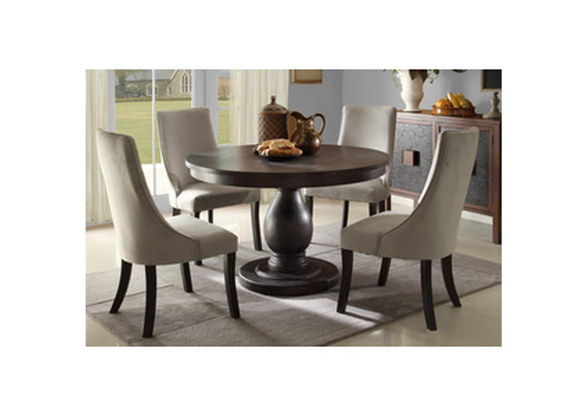 Dandelion Round Dining Table,Homelegance