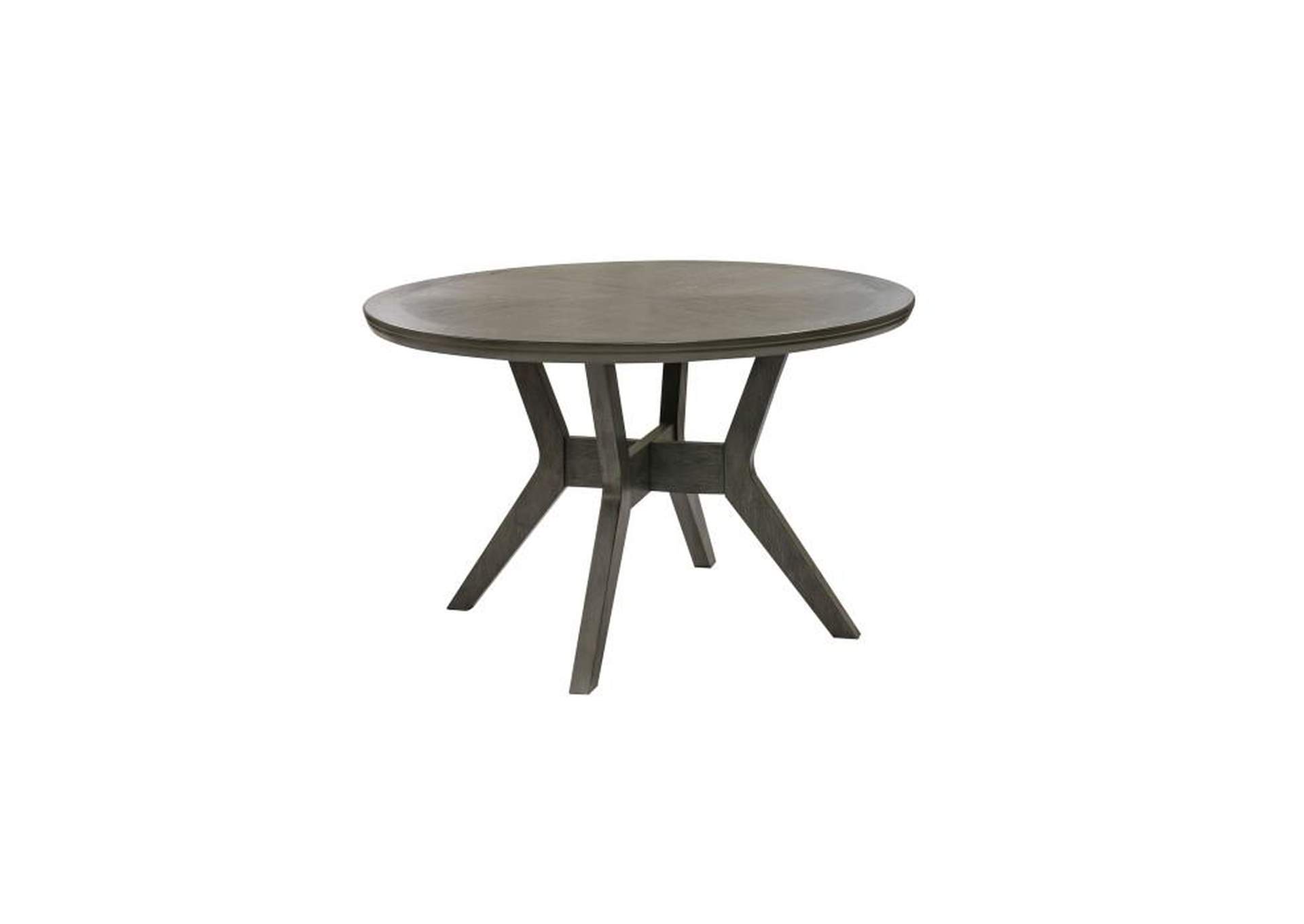 Nisky Round Dining Table,Homelegance