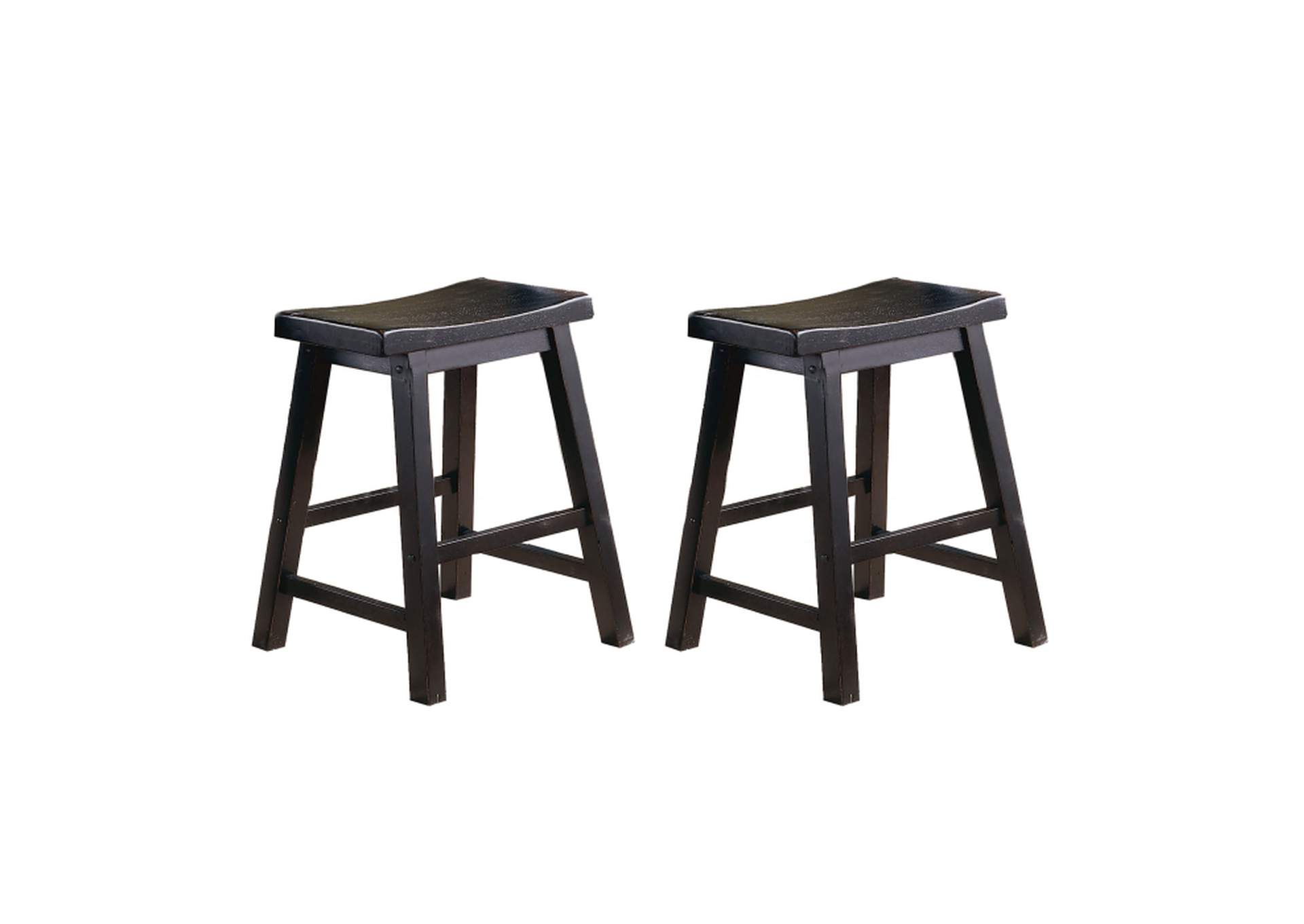 Saddleback 18 Dining Stool, RTA,Homelegance