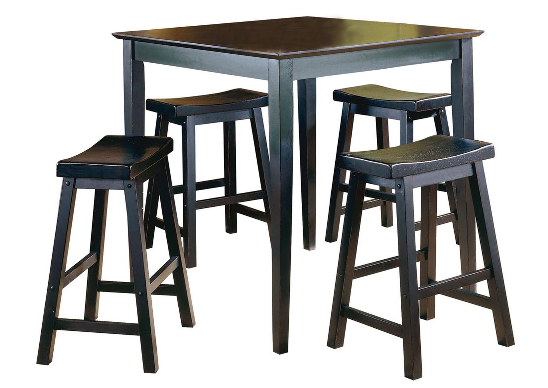 24H Stool; Rta; Blk-Sand-Thru,Homelegance