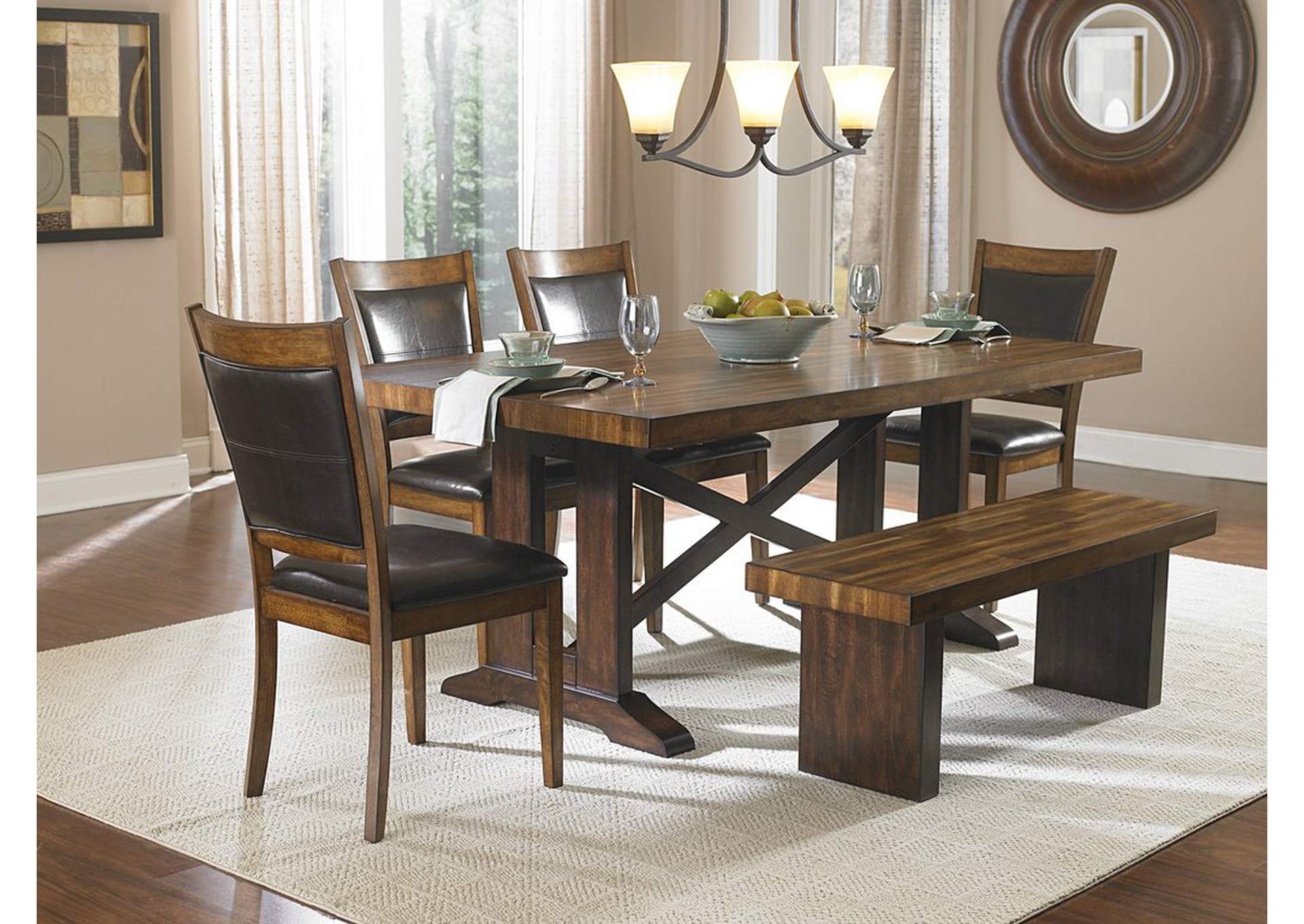 Side Chair, Fabric,Homelegance