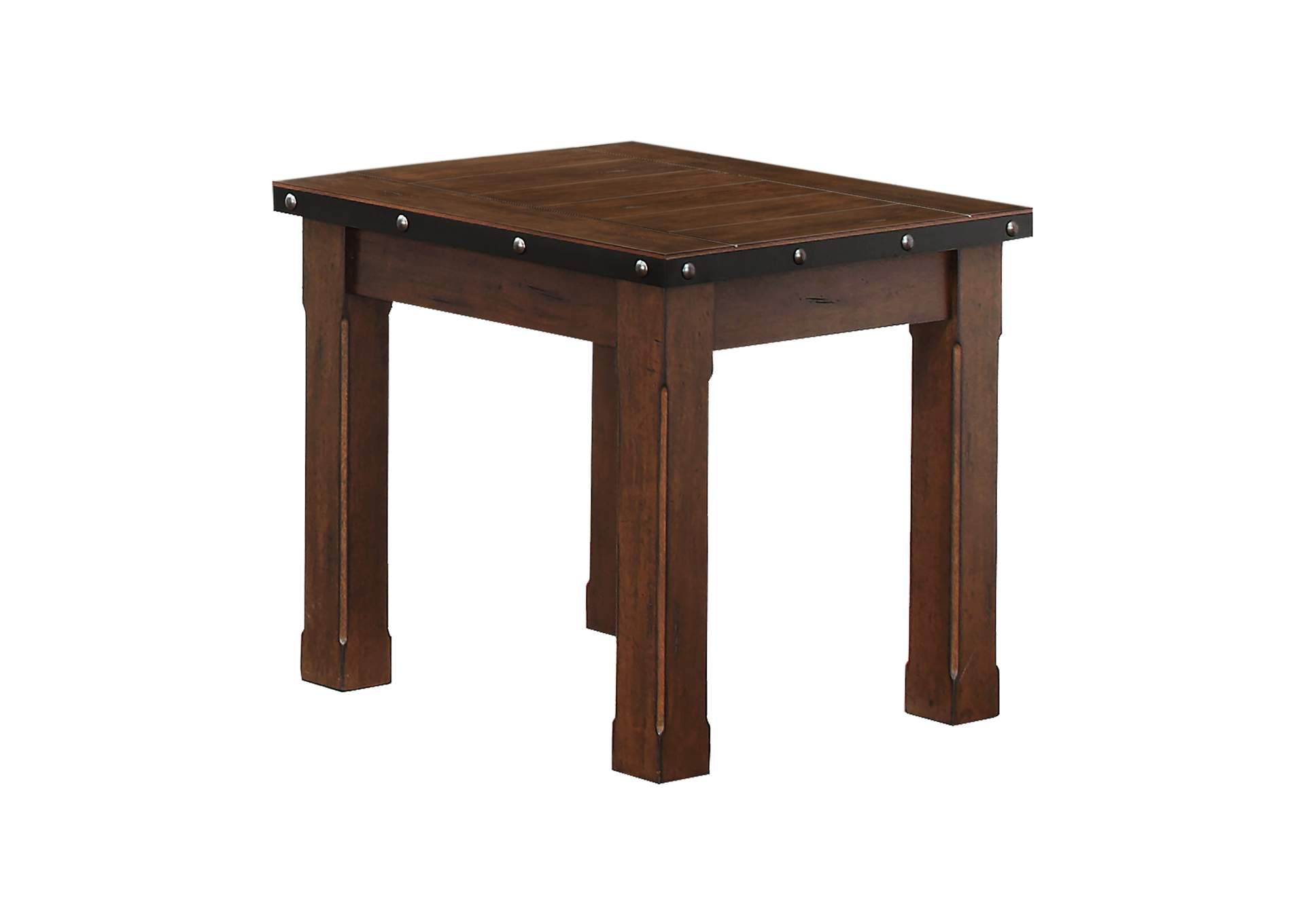 Schleiger Brown End Table,Homelegance