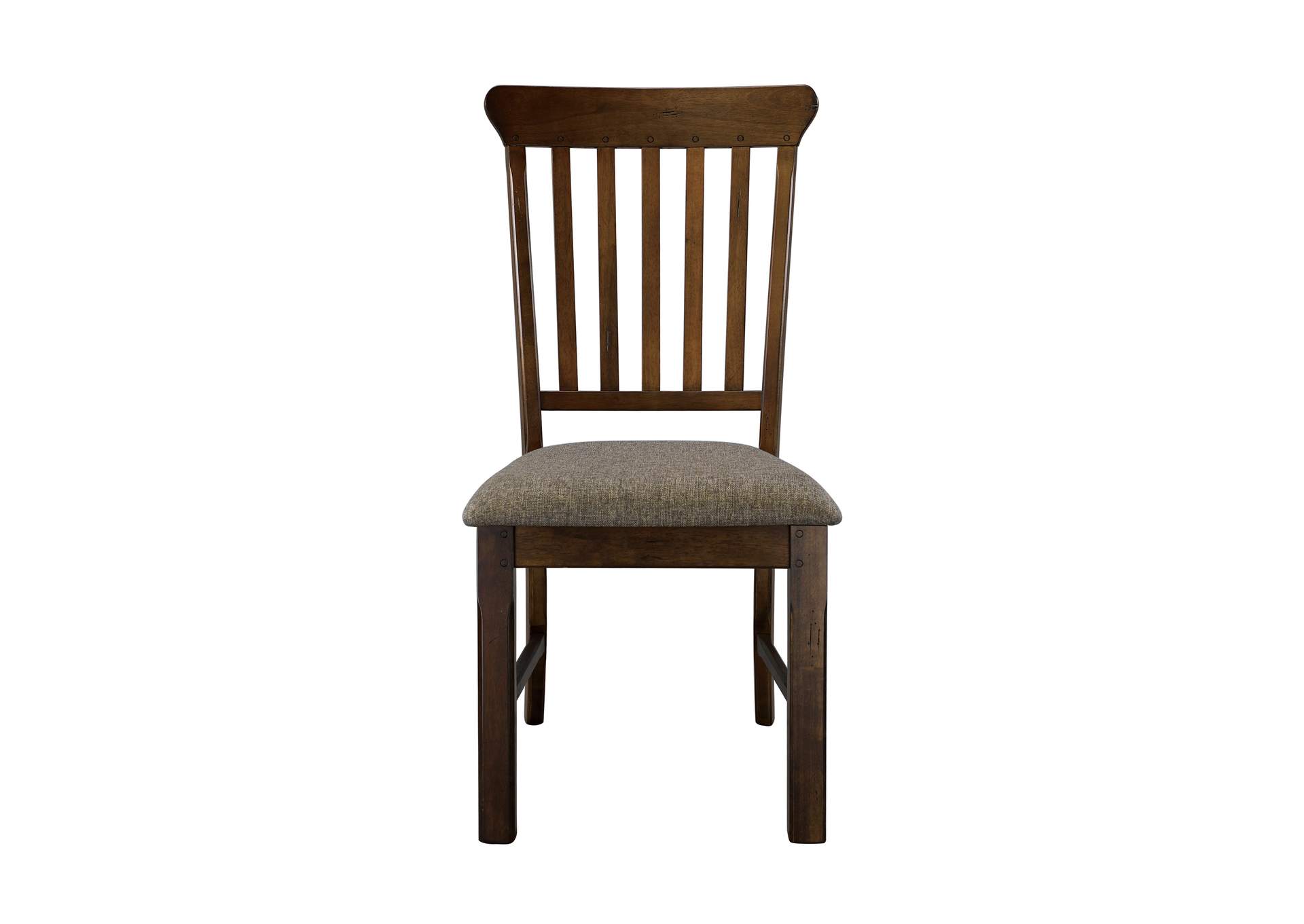 Schleiger Brown Side Chair [Set of 2],Homelegance