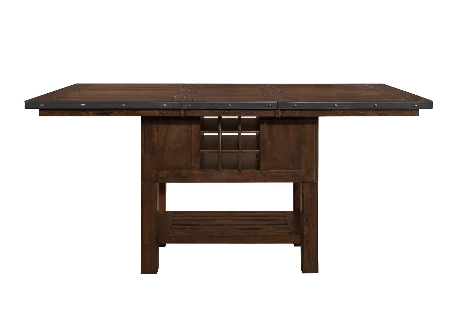 Schleiger Brown Counter Height Table,Homelegance