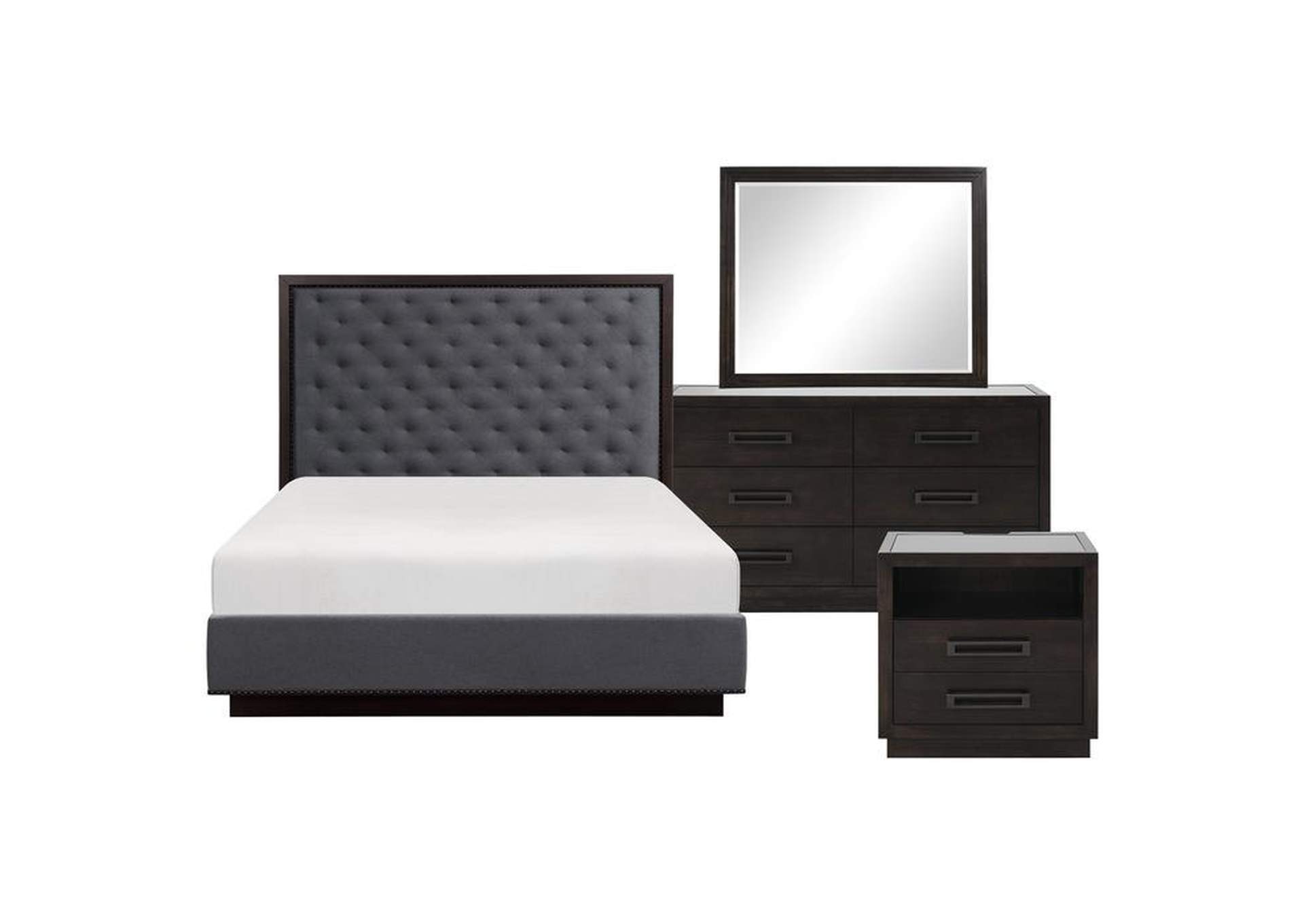 Larchmont 4 Piece Queen Bedroom Set,Homelegance