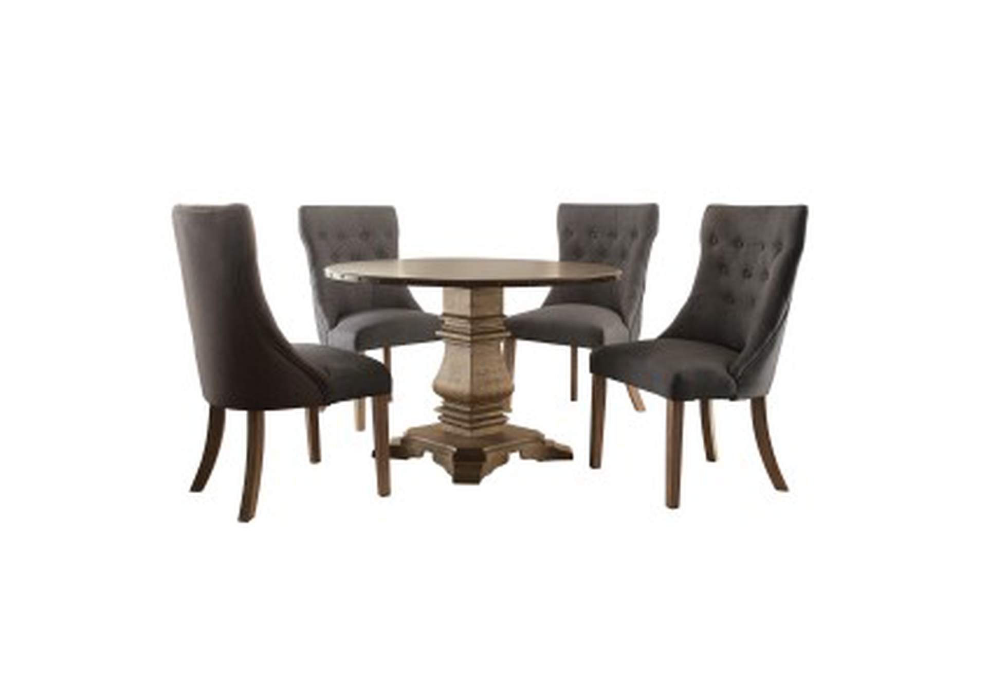 Anna Claire Round Dining Table,Homelegance