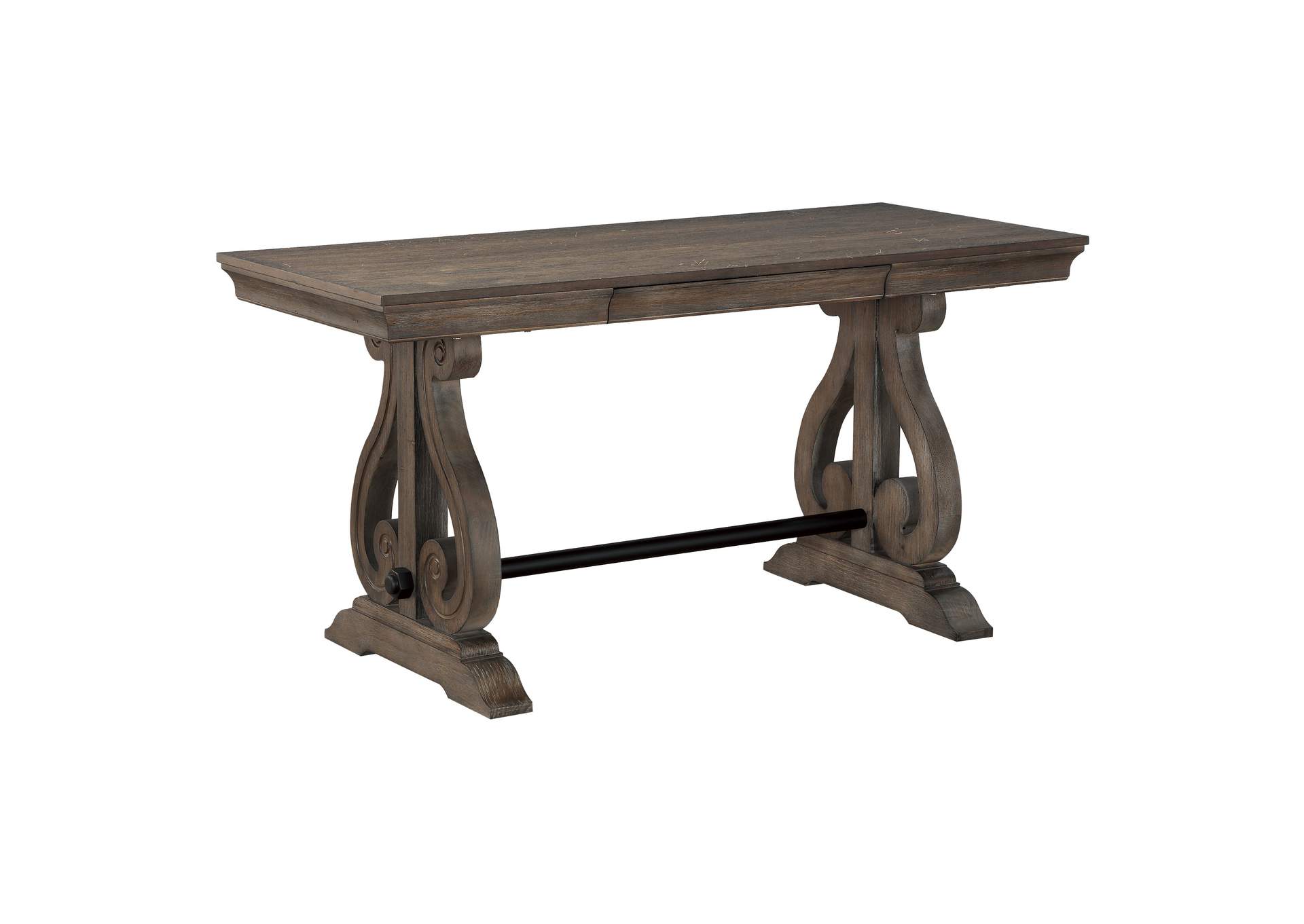 Toulon Acacia Writing Desk Kirk Imports