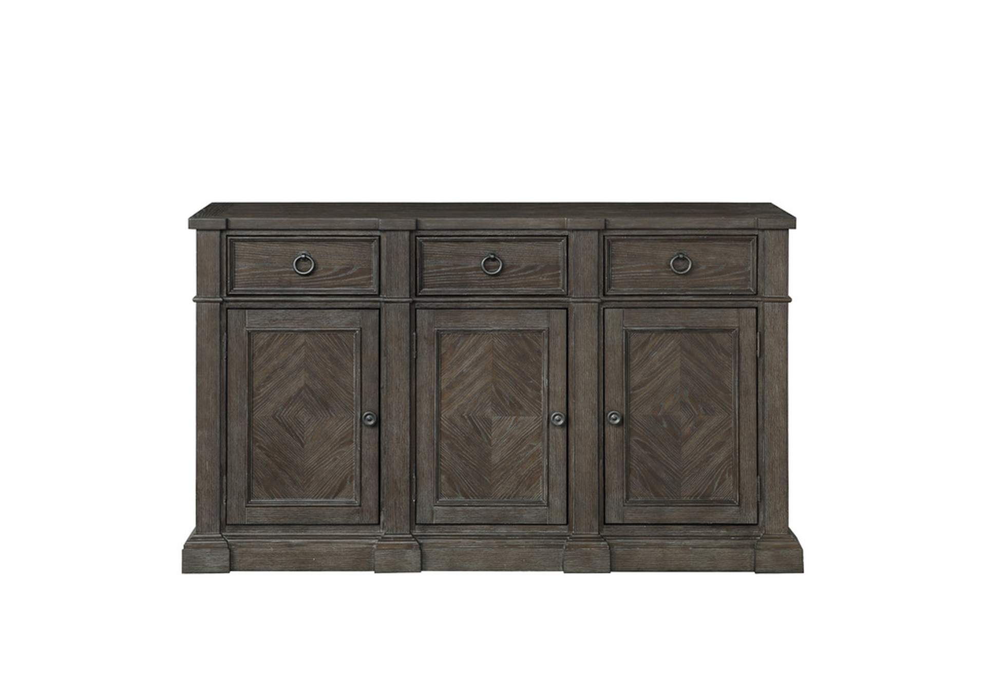Sarasota Server with 3 Drawers and 3 Doors,Homelegance