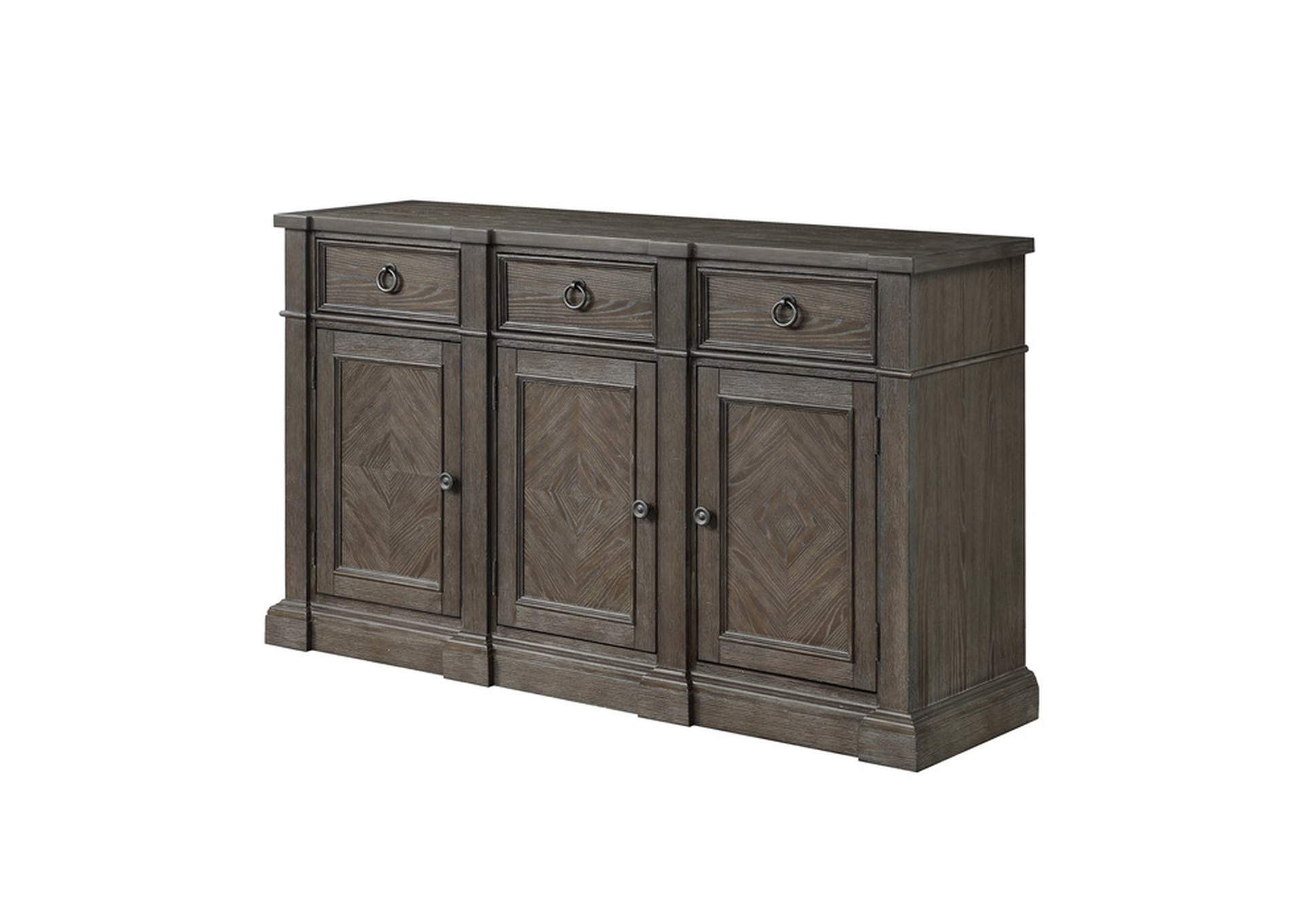 Sarasota Server with 3 Drawers and 3 Doors,Homelegance