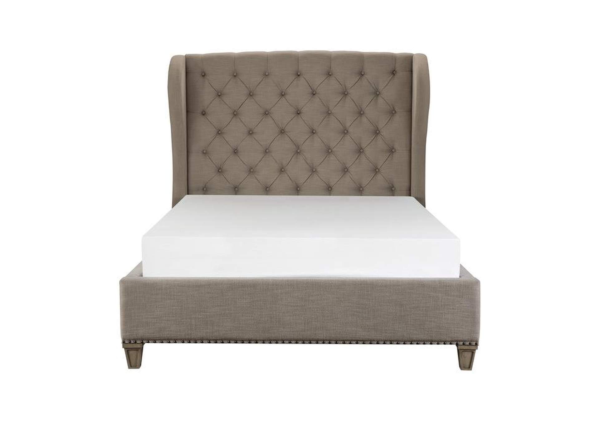 Vermillion 4 Piece Queen Bedroom Set,Homelegance