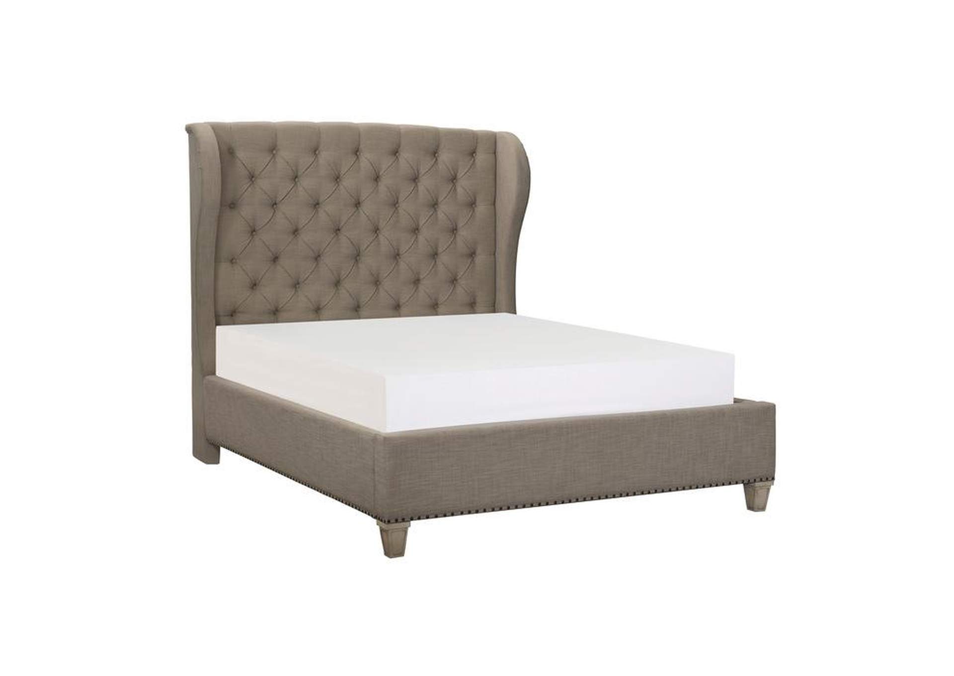 Vermillion 4 Piece Queen Bedroom Set,Homelegance