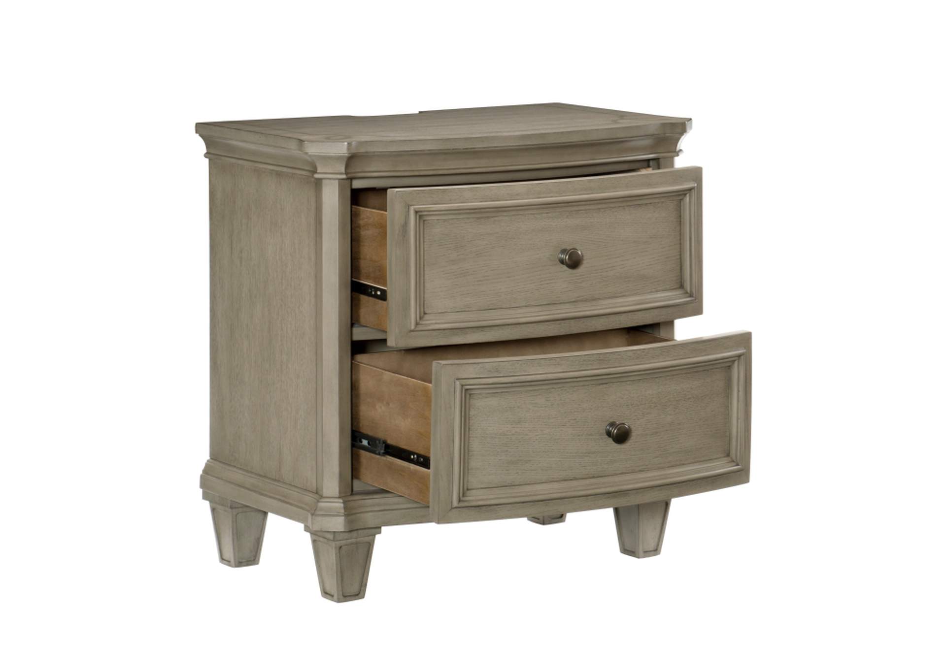Vermillion Night Stand,Homelegance
