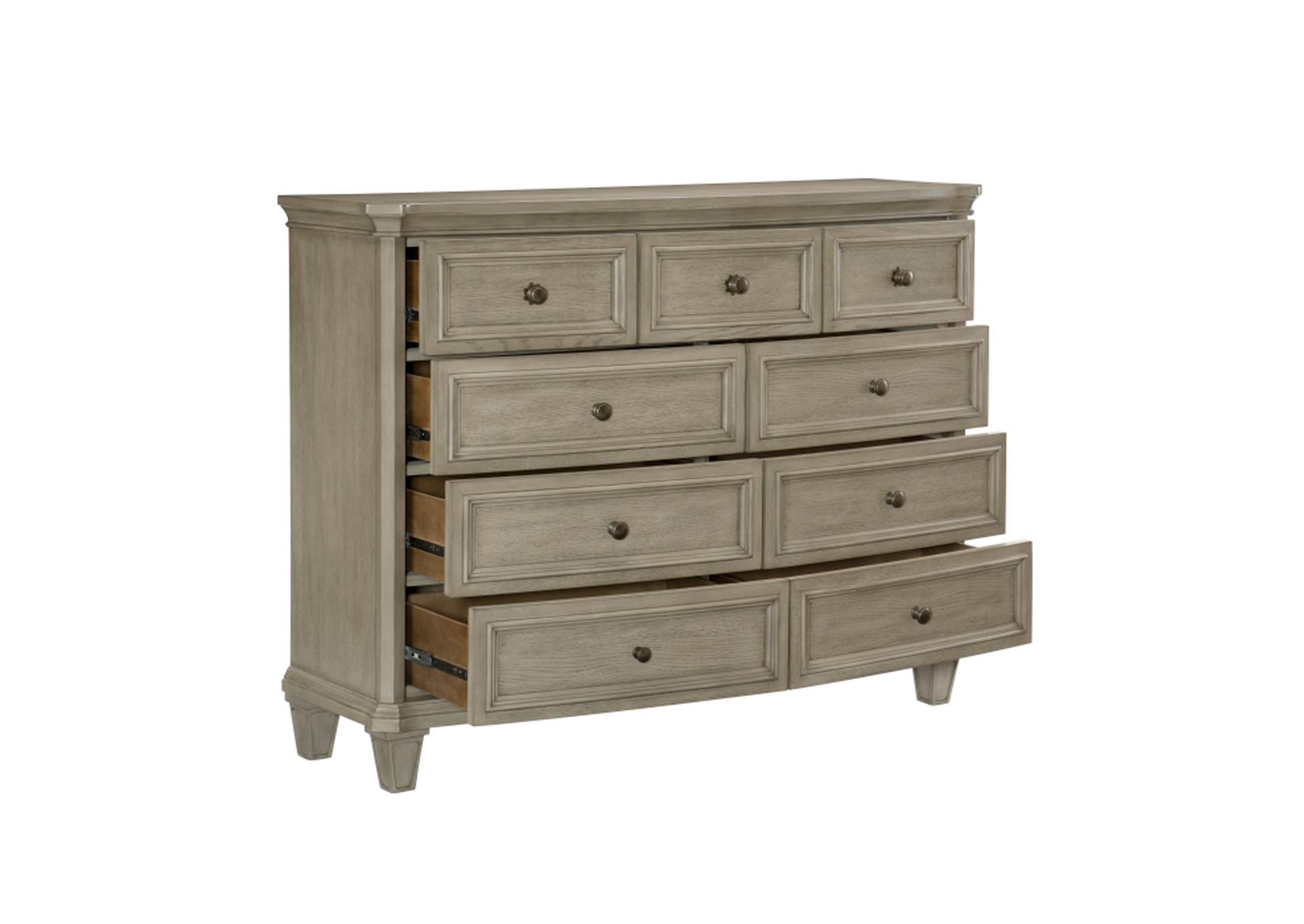 Vermillion Dresser,Homelegance