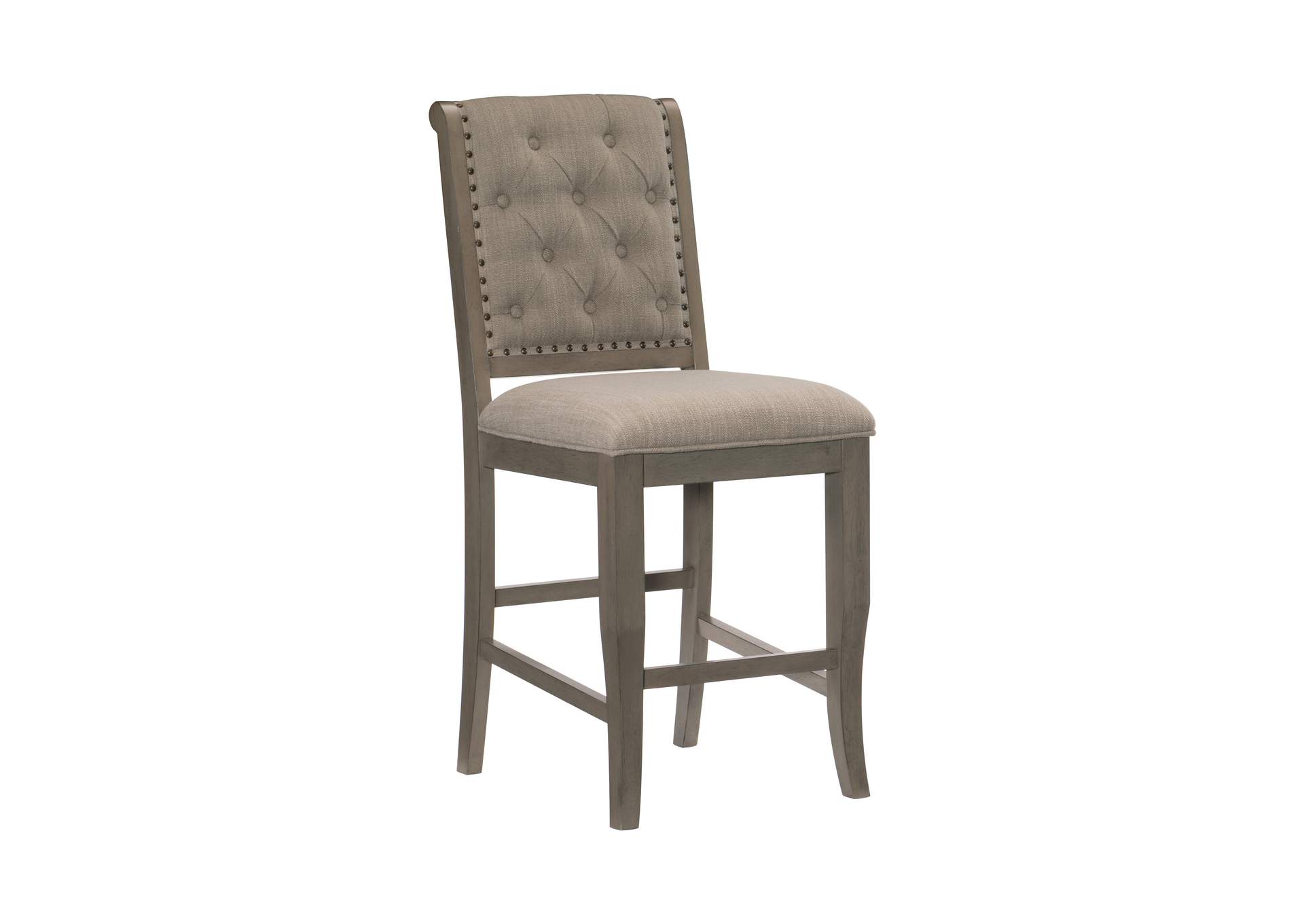 Vermillion Cream Counter Height Chair [Set of 2],Homelegance