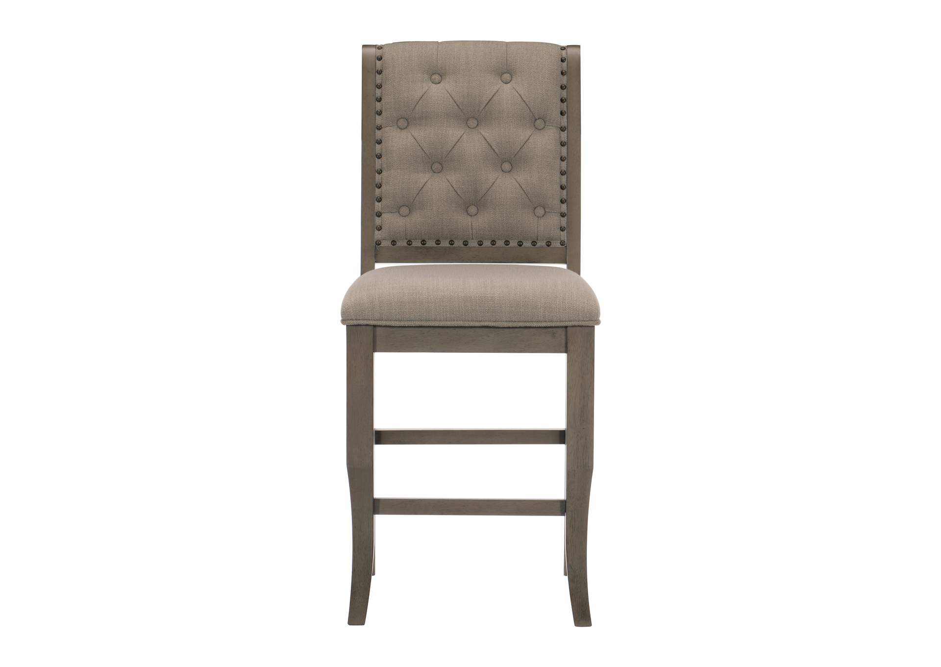 Vermillion Cream Counter Height Chair [Set of 2],Homelegance