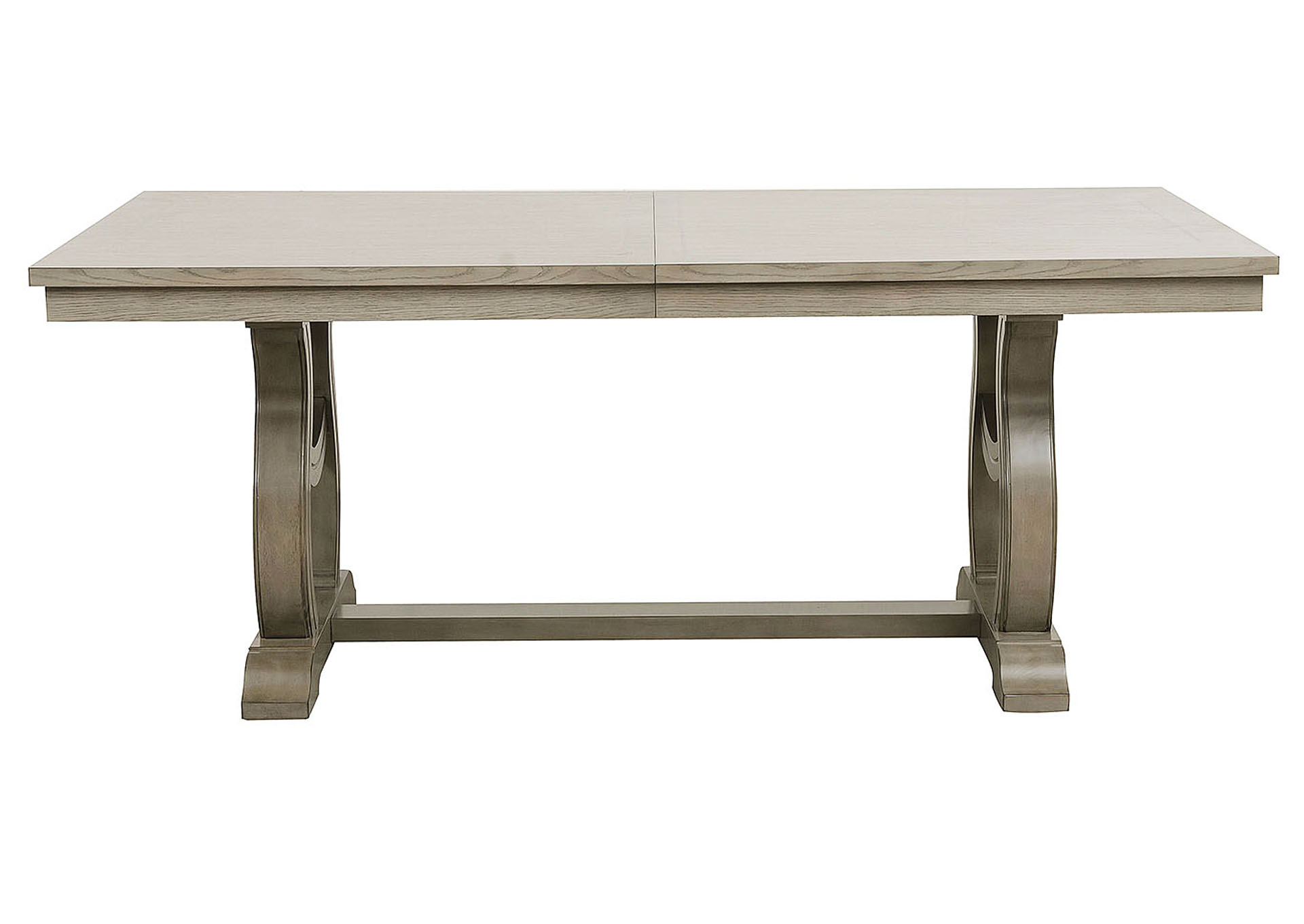 Vermillion Grey Dining Table,Homelegance