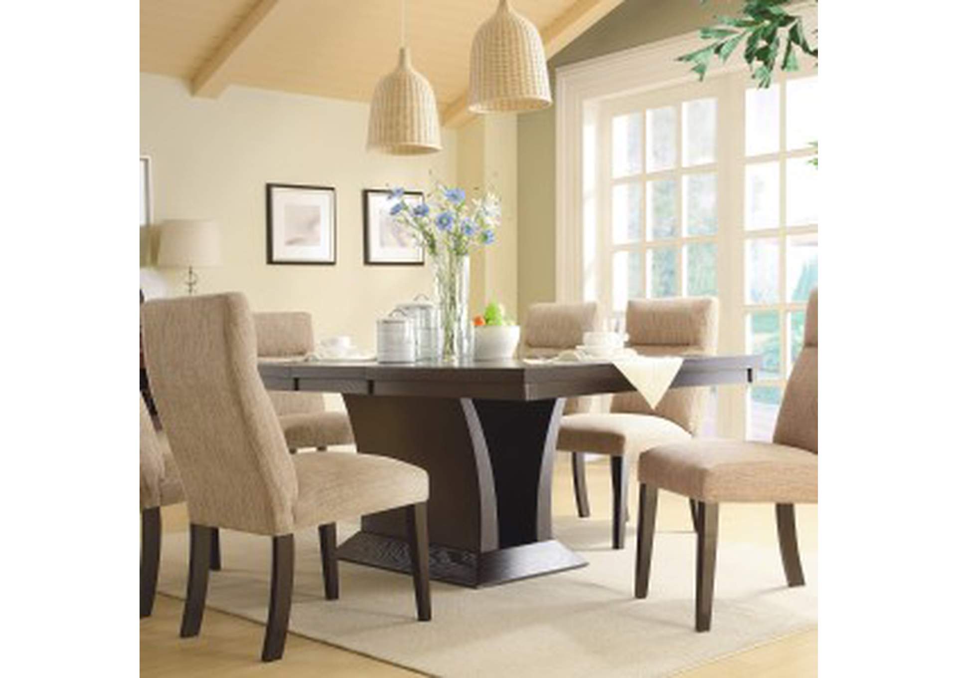 Avery Dining Table,Homelegance