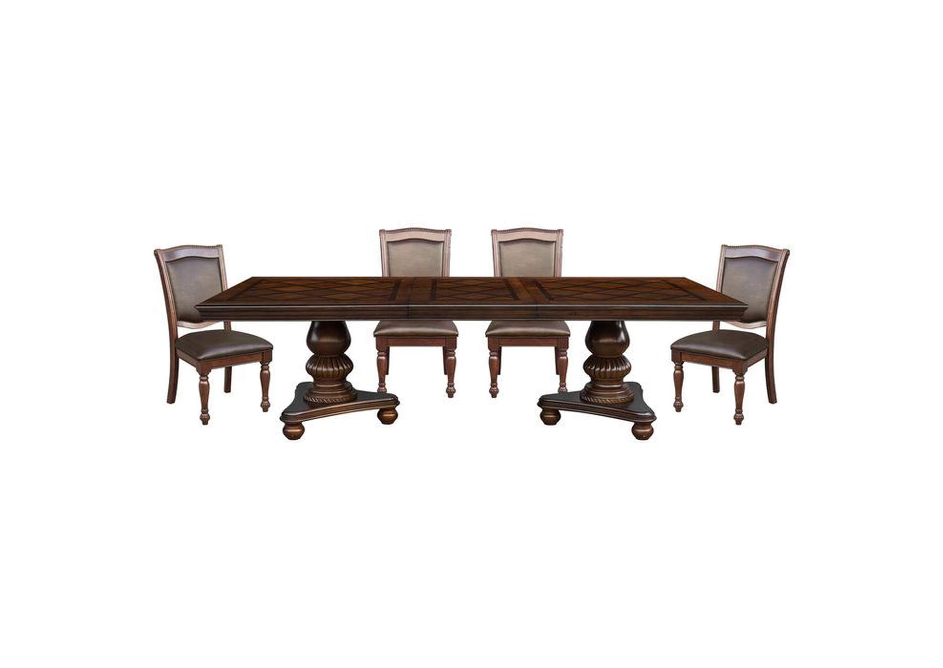 Lordsburg 5 Piece Dining Set,Homelegance