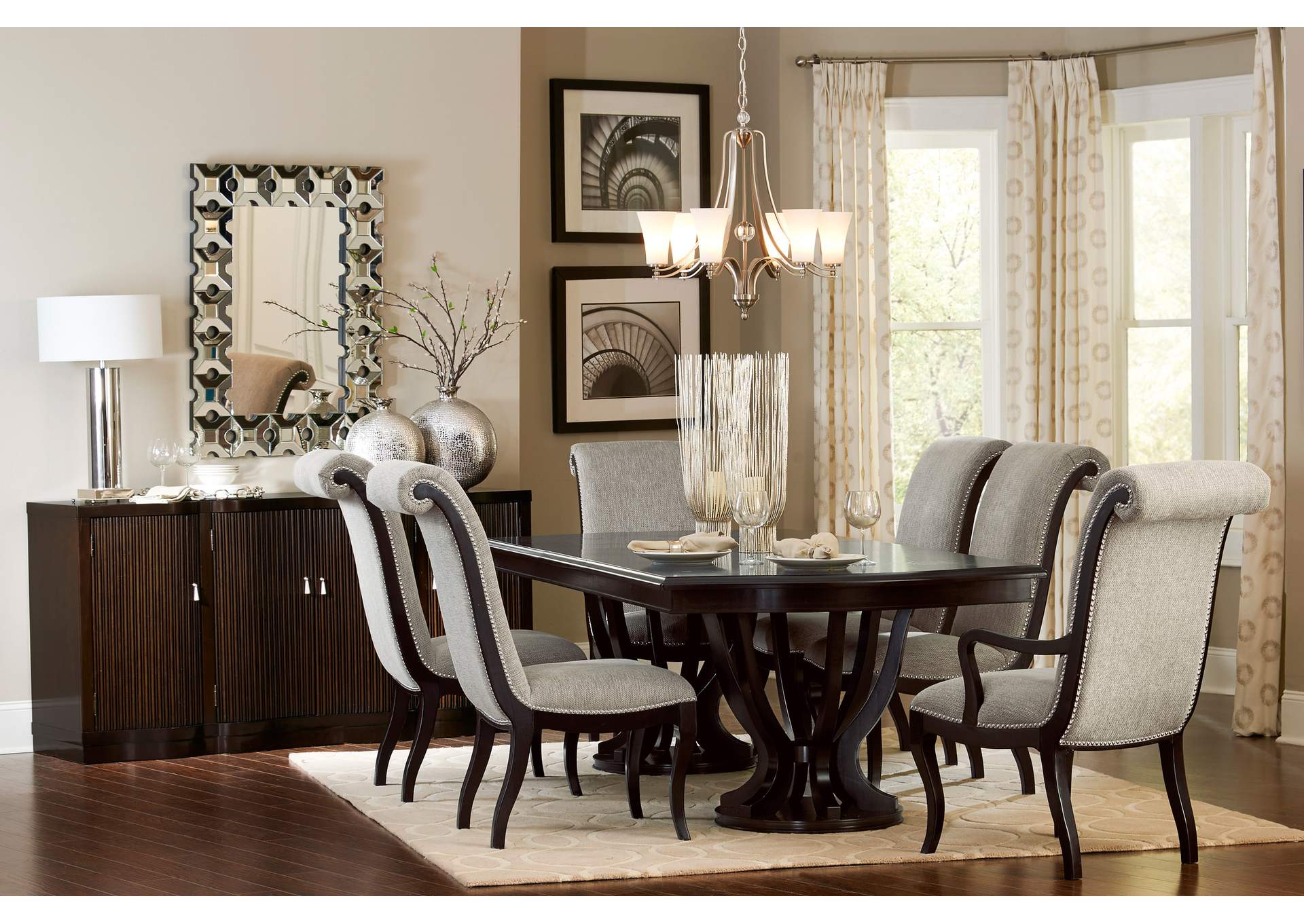 Espresso Dining Room Table Sets : Espresso Dining Table The Furniture