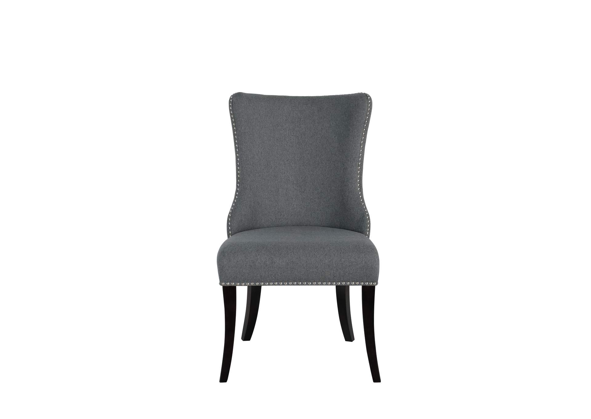 Gray Side Chair [Set of 2],Homelegance