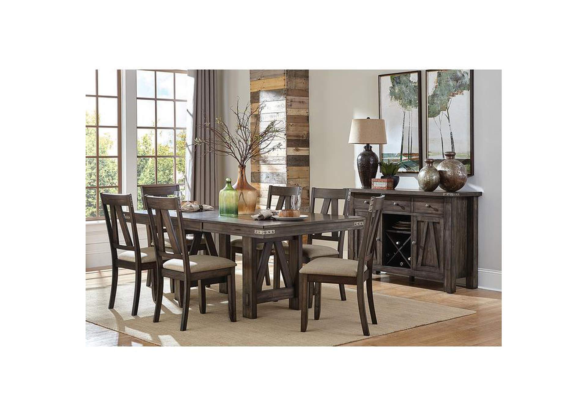 Mattawa Dining Table,Homelegance