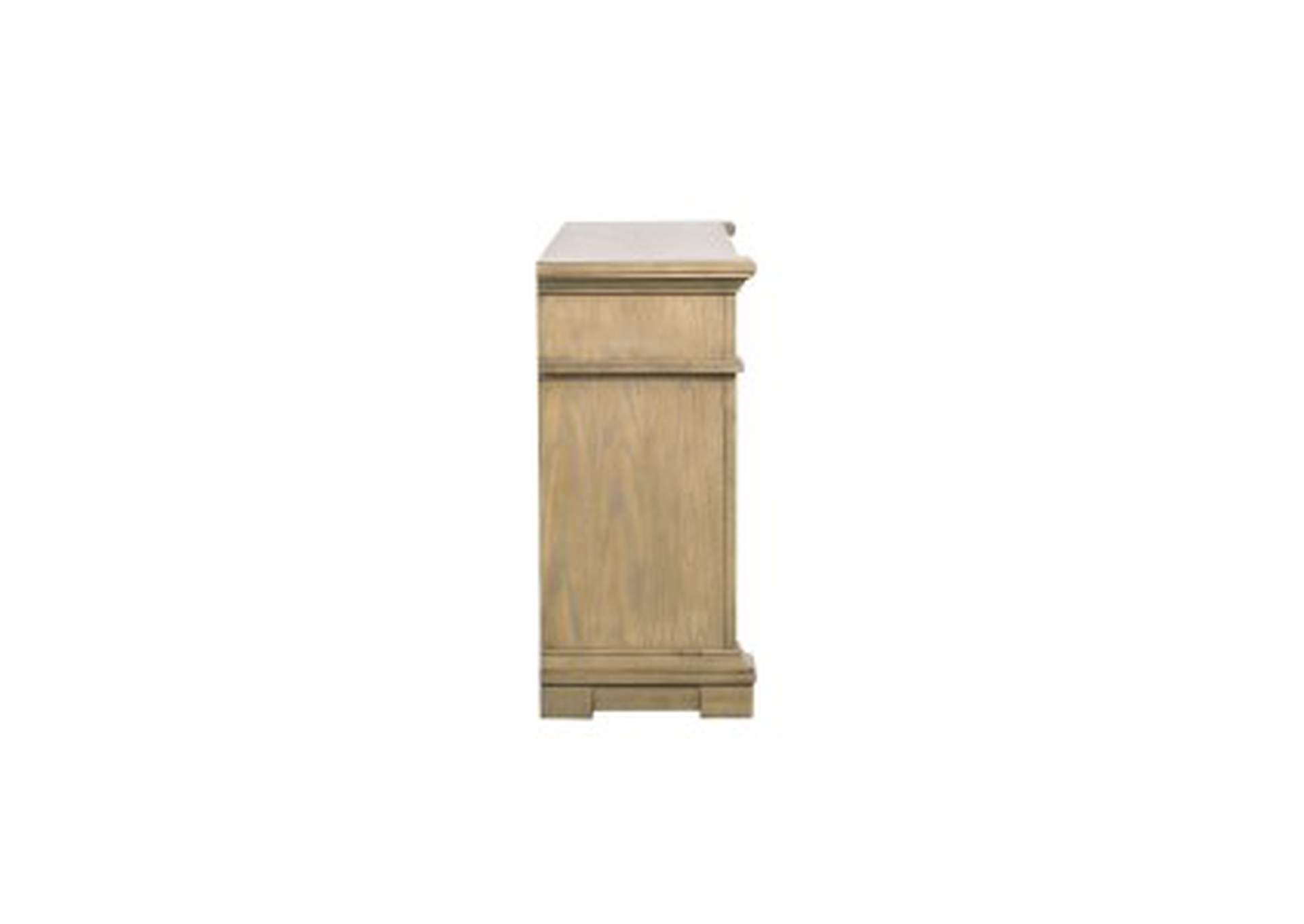 Server With Glass Door,Homelegance