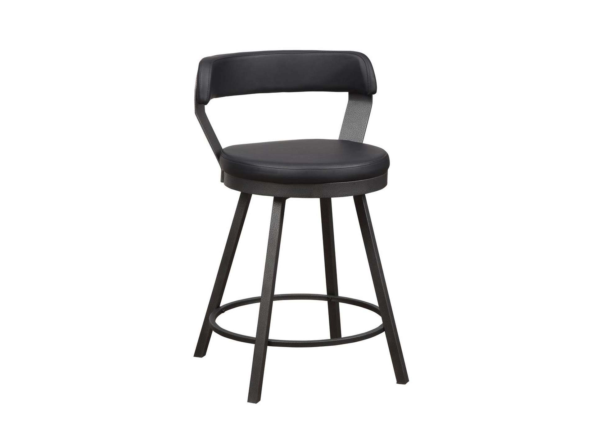 Counter Height Chair, Blk Pu,Homelegance