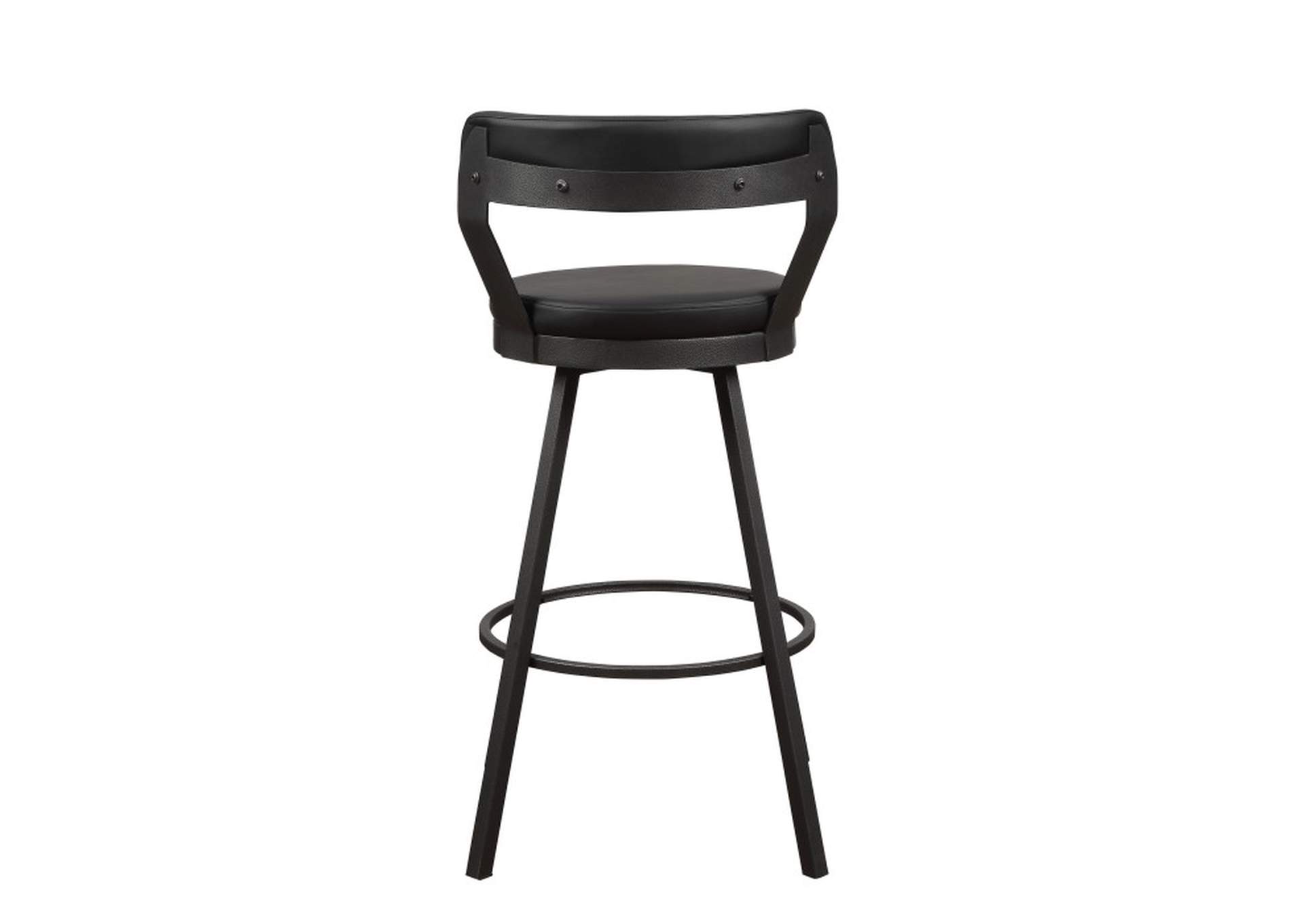 Appert Swivel Pub Height Chair, Black,Homelegance