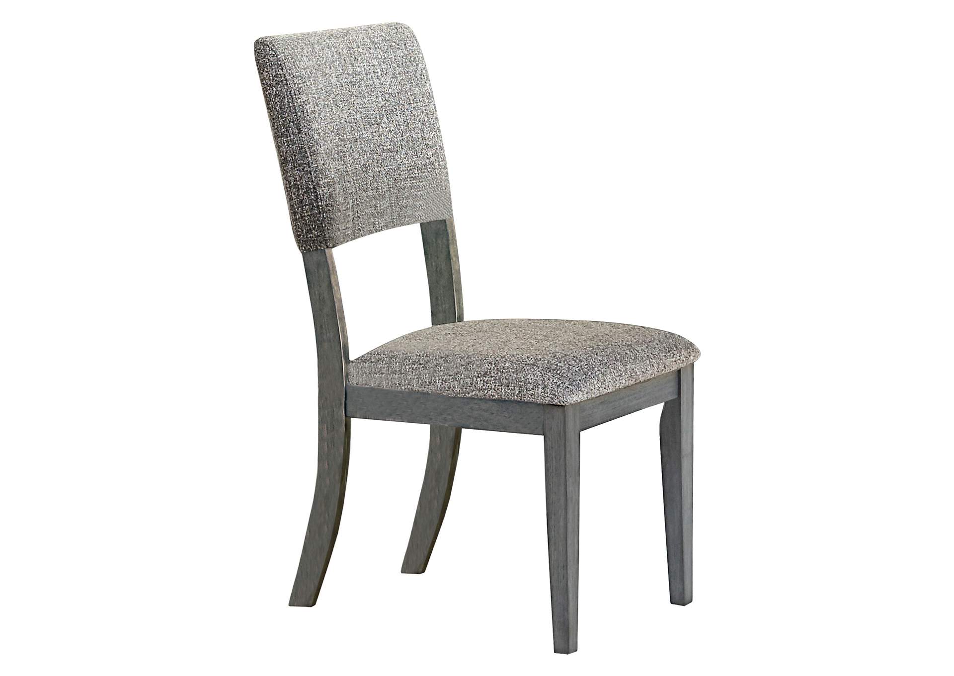 Grey Side Chair [Set of 2],Homelegance