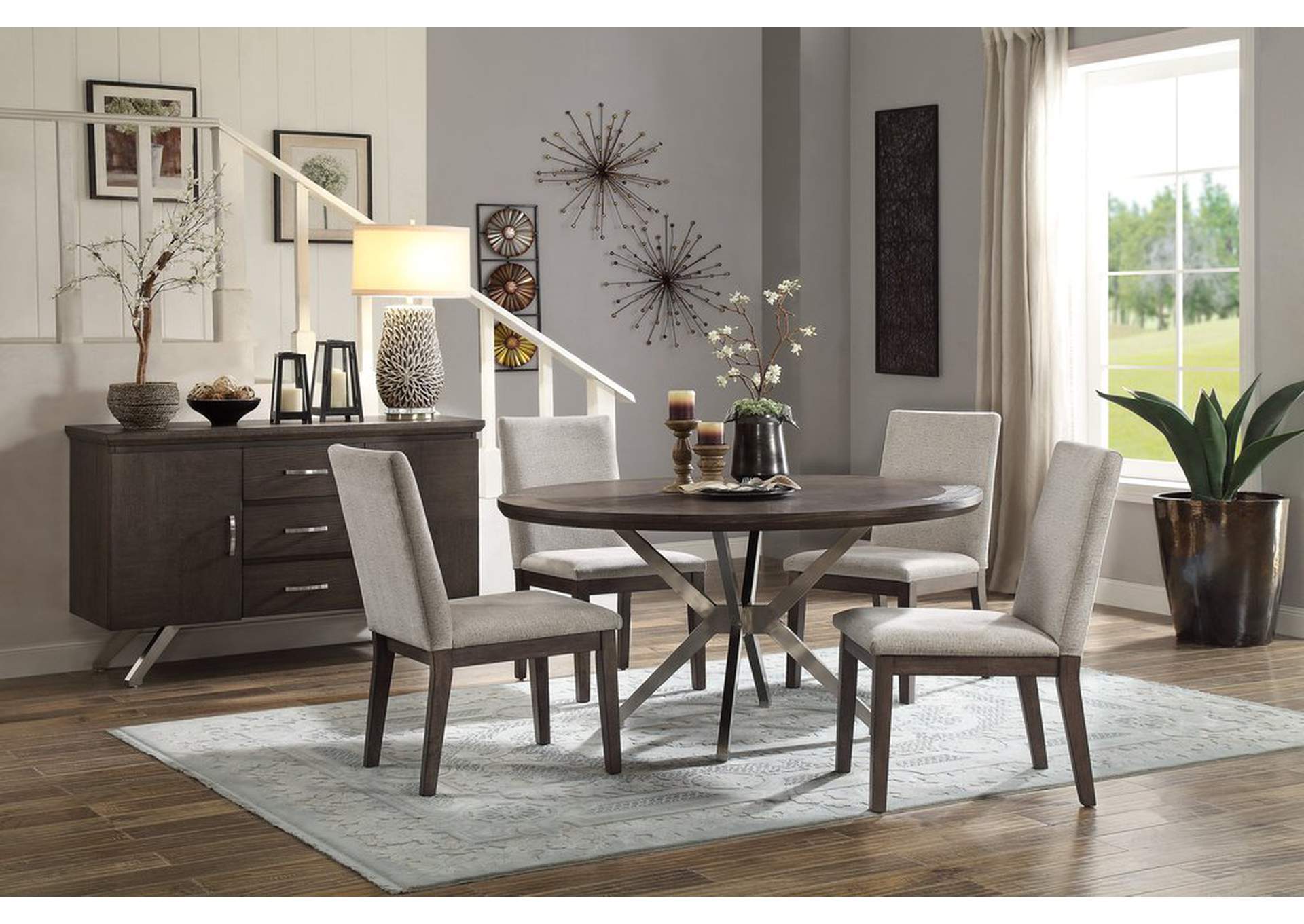 Round Dining Table,Homelegance