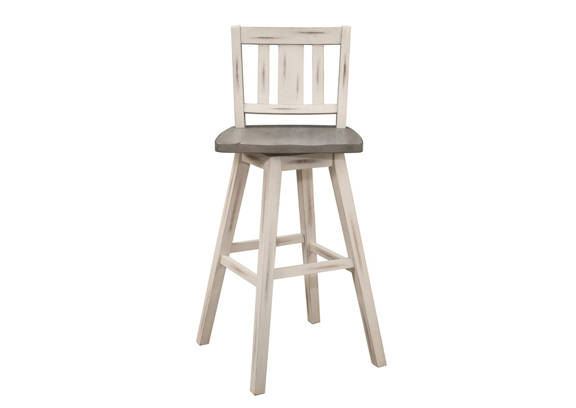 Amsonia Swivel Pub Height Chair,Homelegance