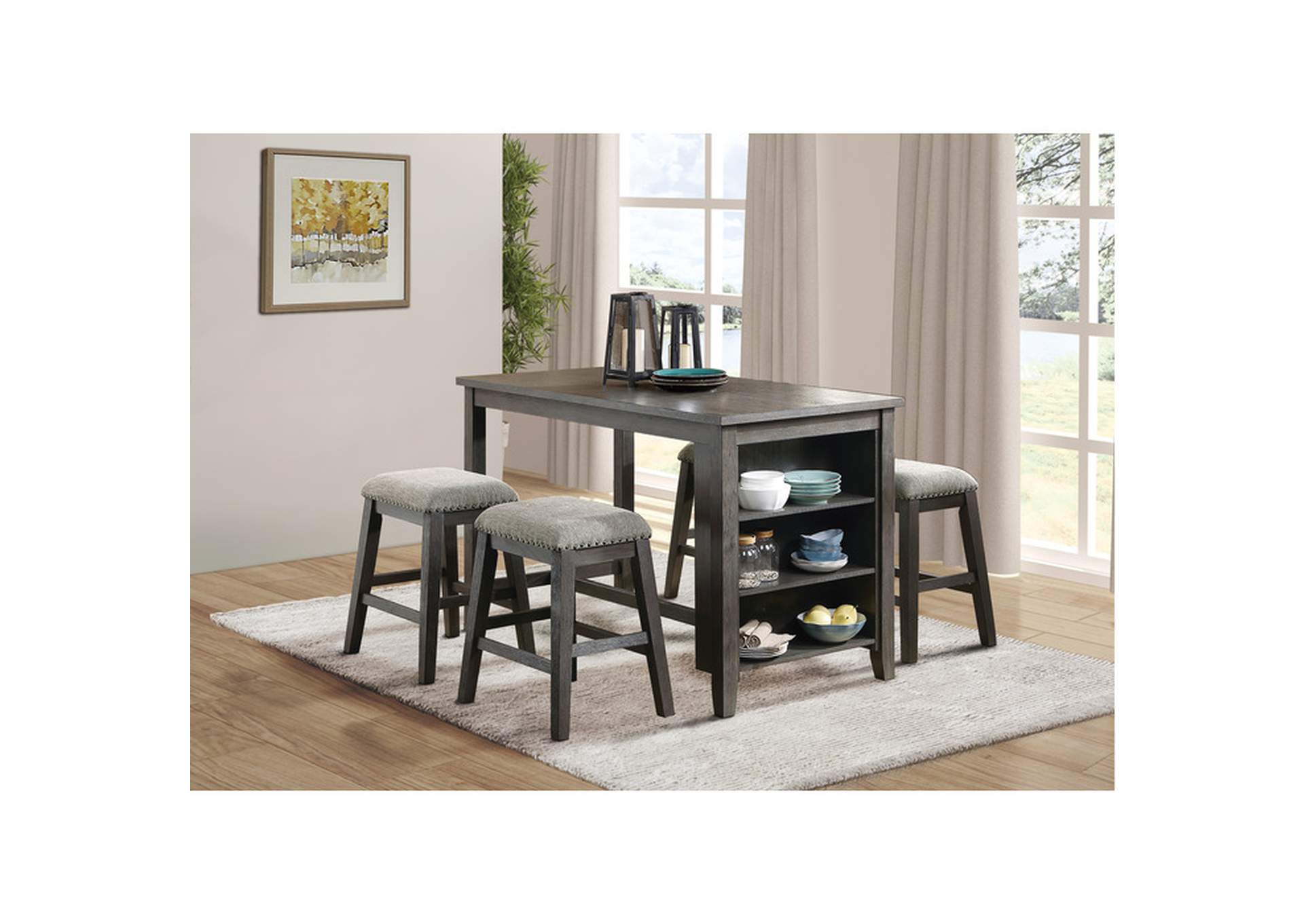 Timbre Counter Height Stool,Homelegance