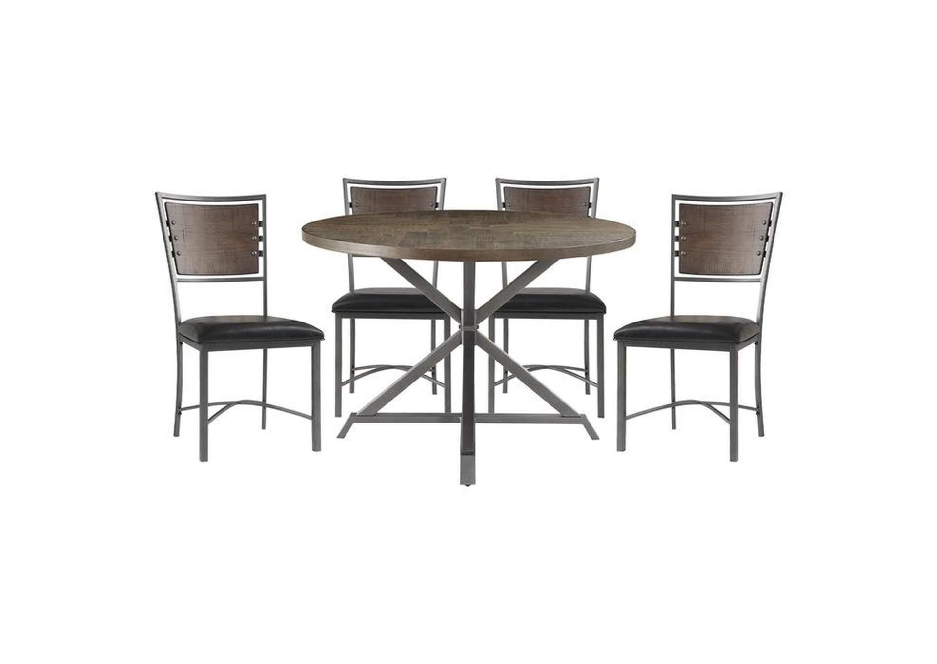 Fideo 5 Piece Dining Set,Homelegance