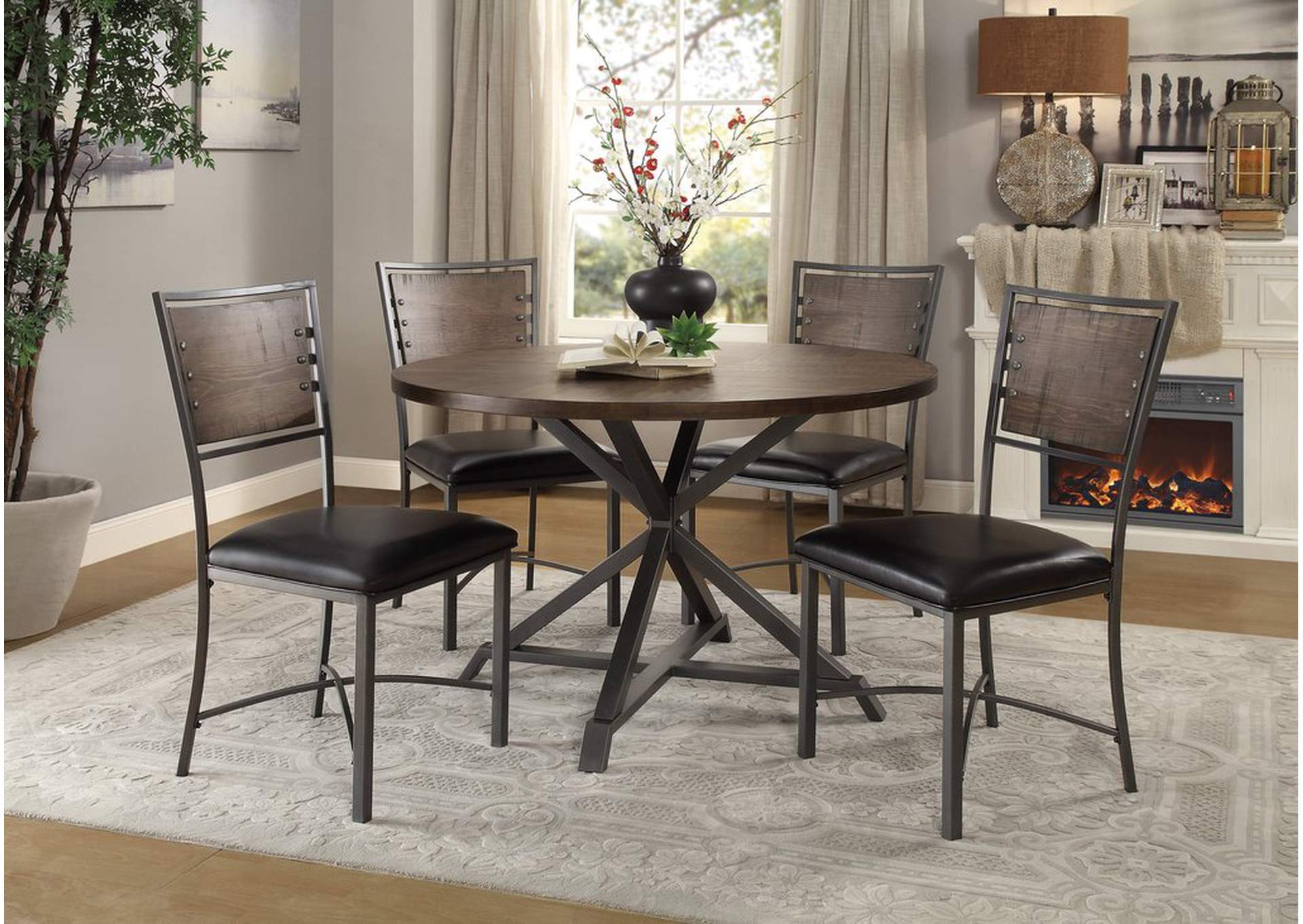 Round Dining Table,Homelegance