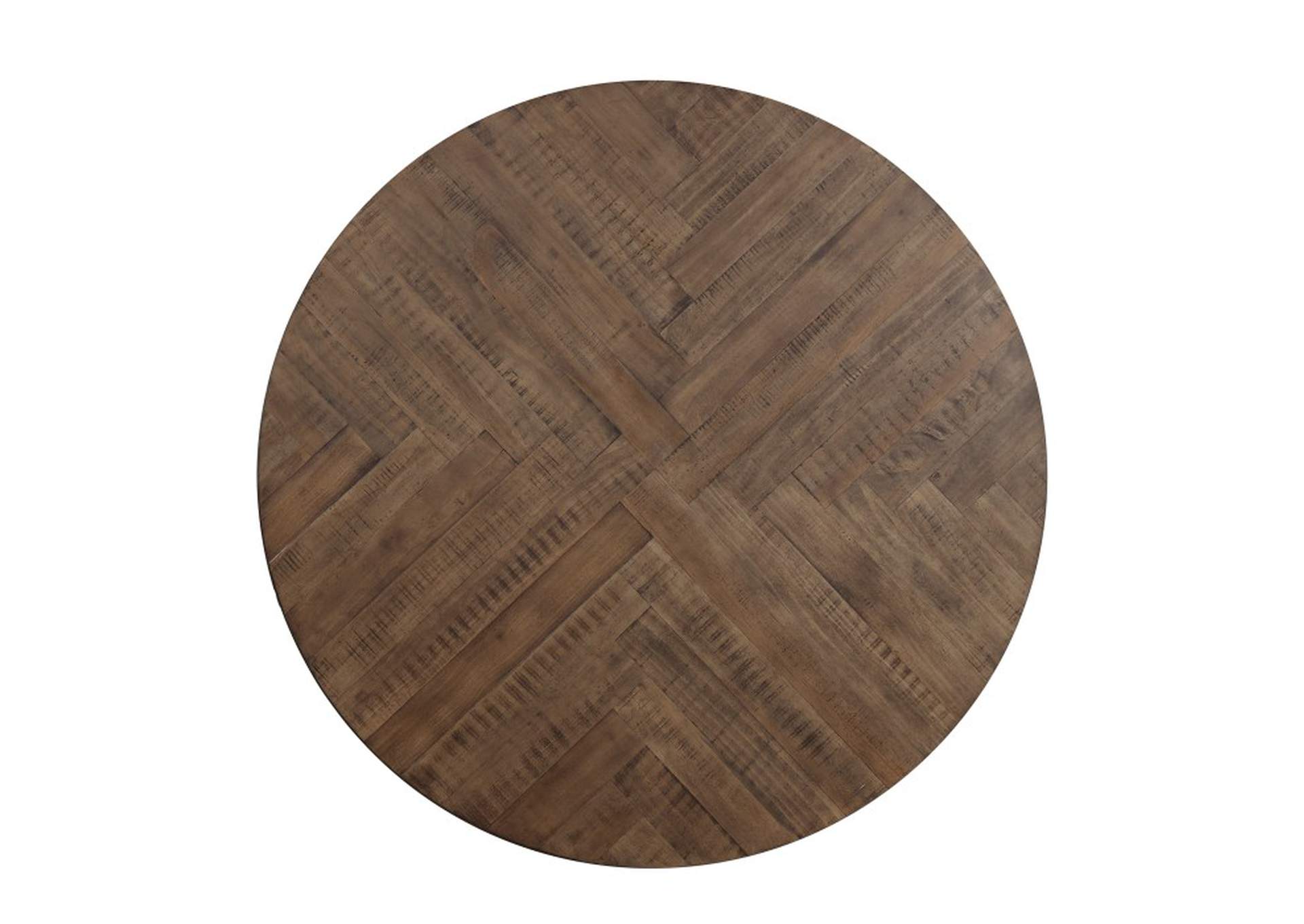 Fideo Round Dining Table,Homelegance