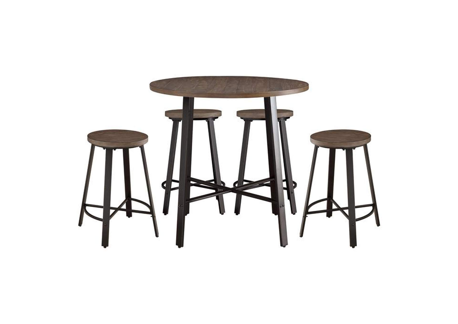 Chevre 5 Piece Dining Set,Homelegance