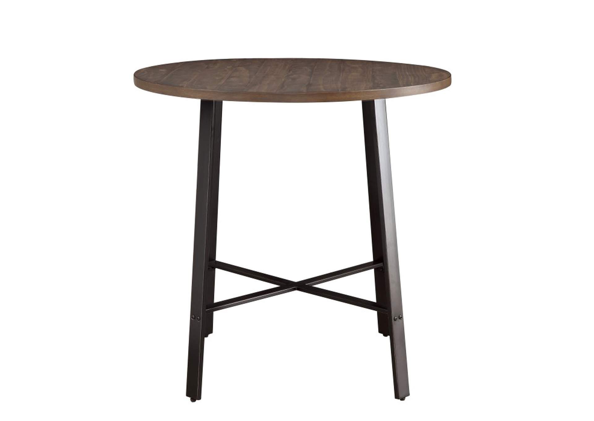 Chevre Round Counter Height Table,Homelegance