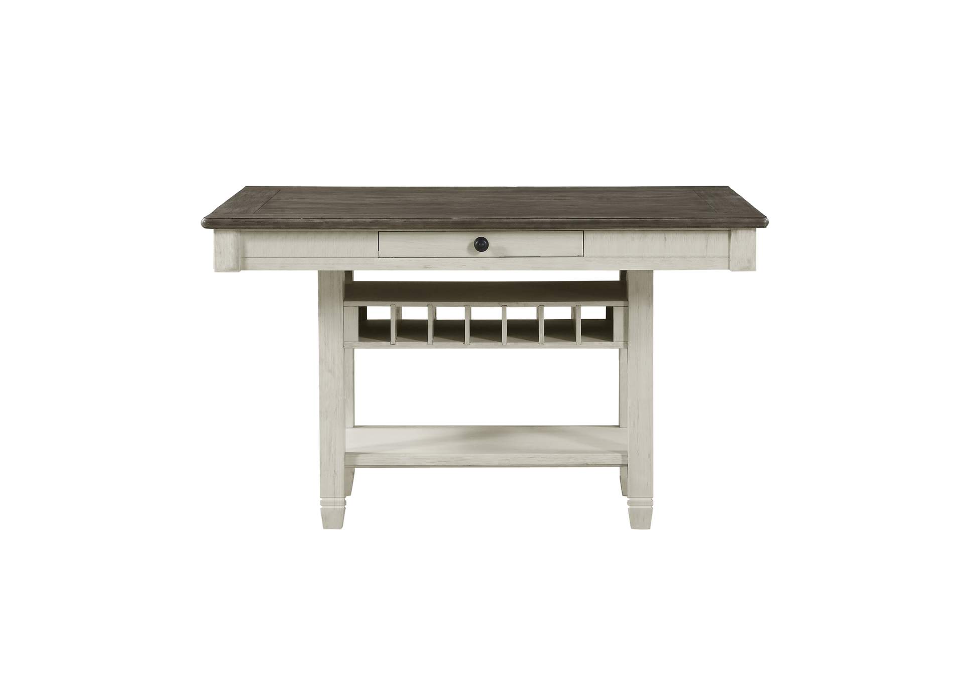 Granby White Counter Height Table,Homelegance