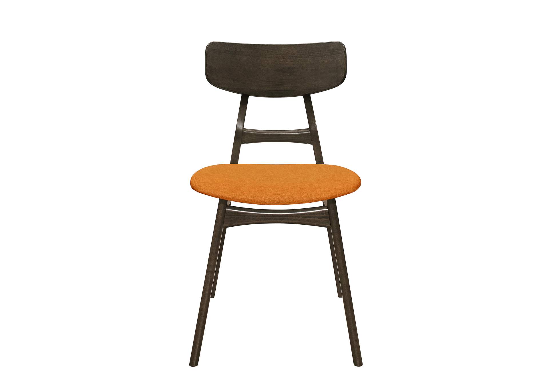 Orange Side Chair [Set of 2],Homelegance